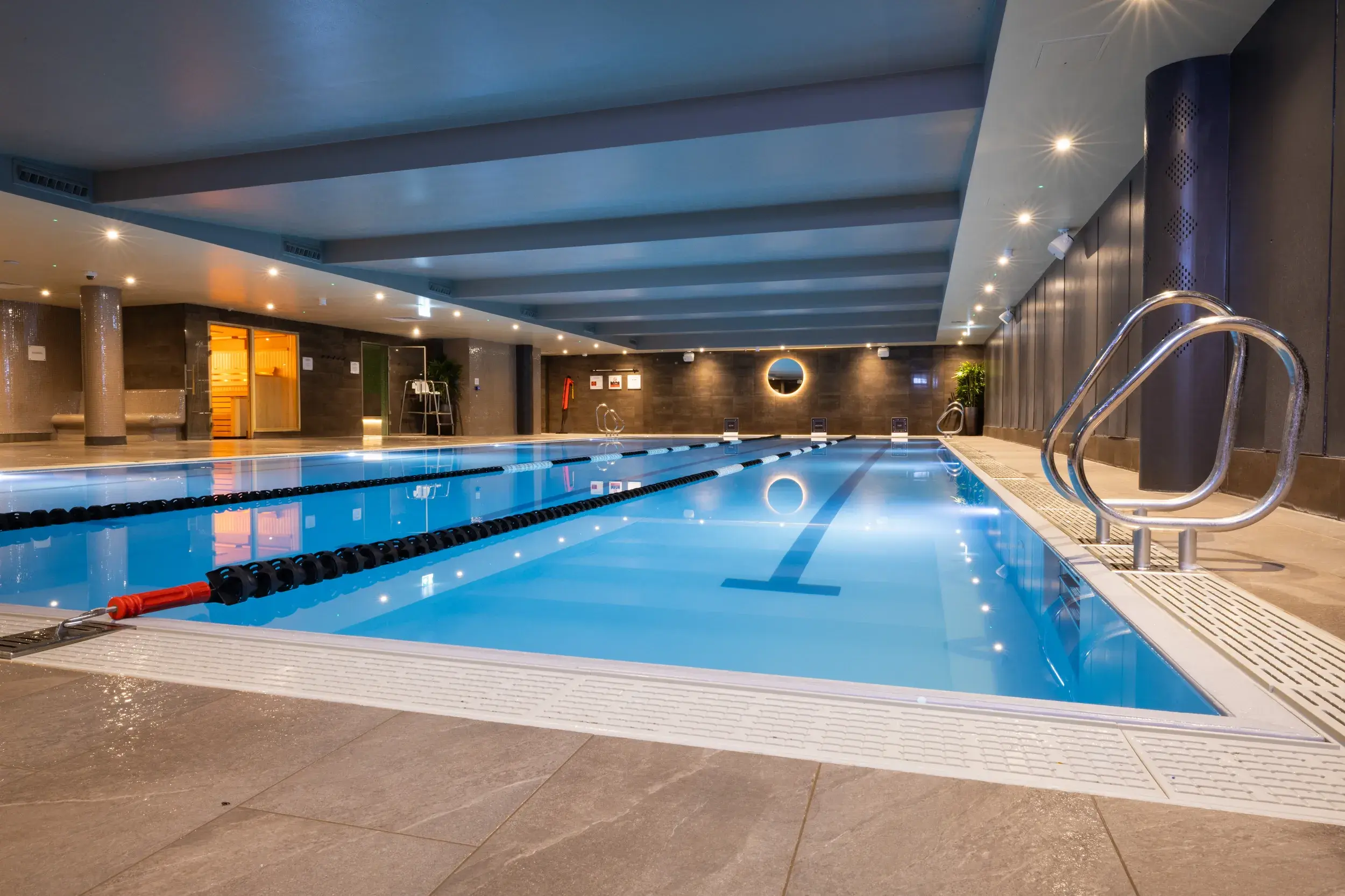 The swimming pool at David Lloyd Kingston