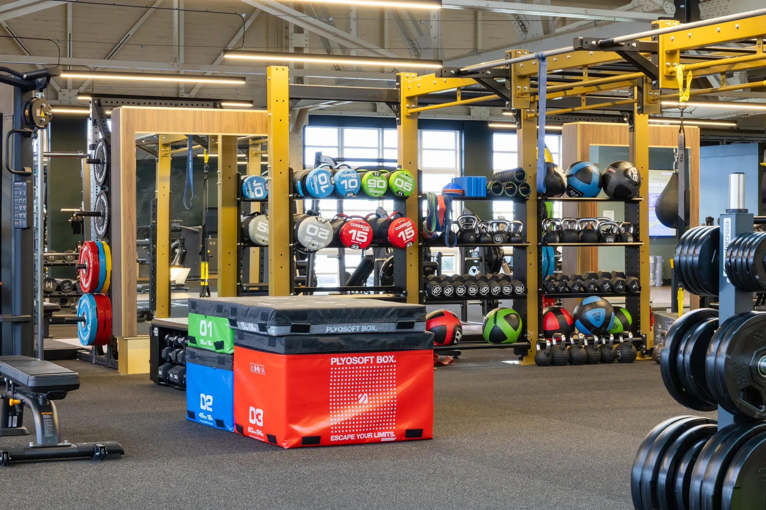 The gym at Liverpool Speke