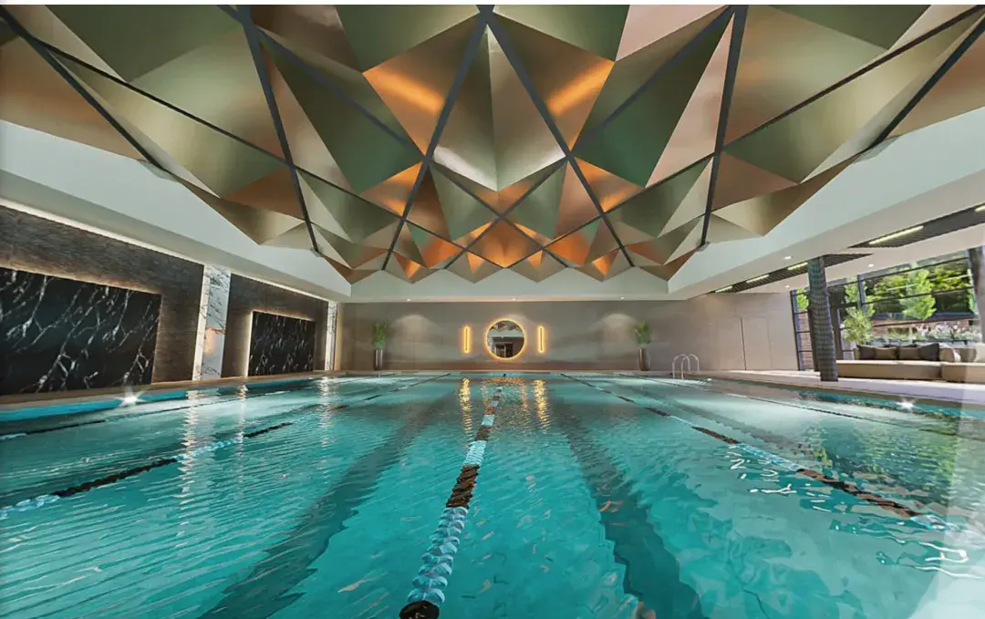 new indoor pool