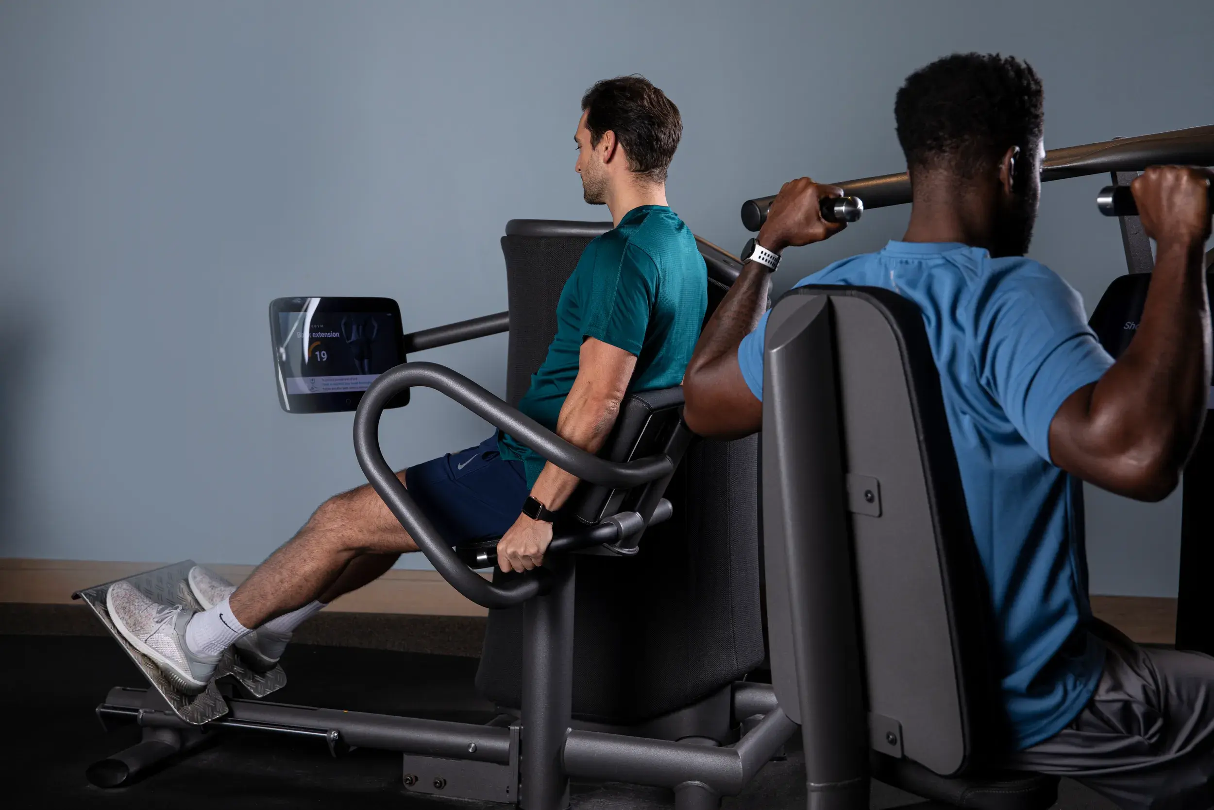 Interior of the gym
