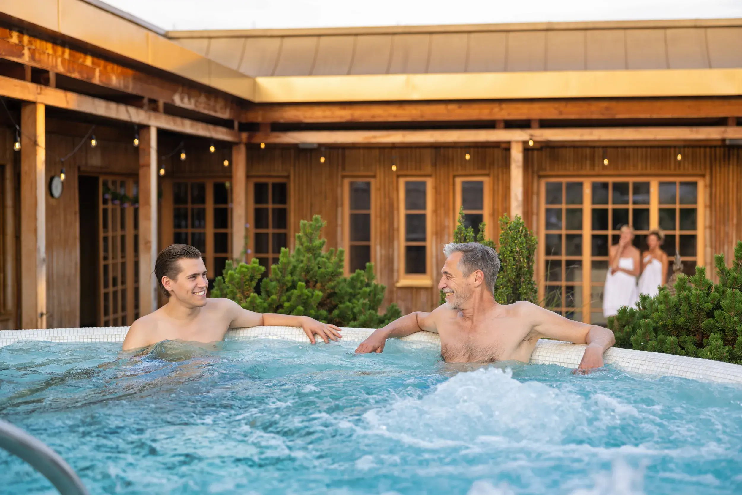 Roof top whirlpool