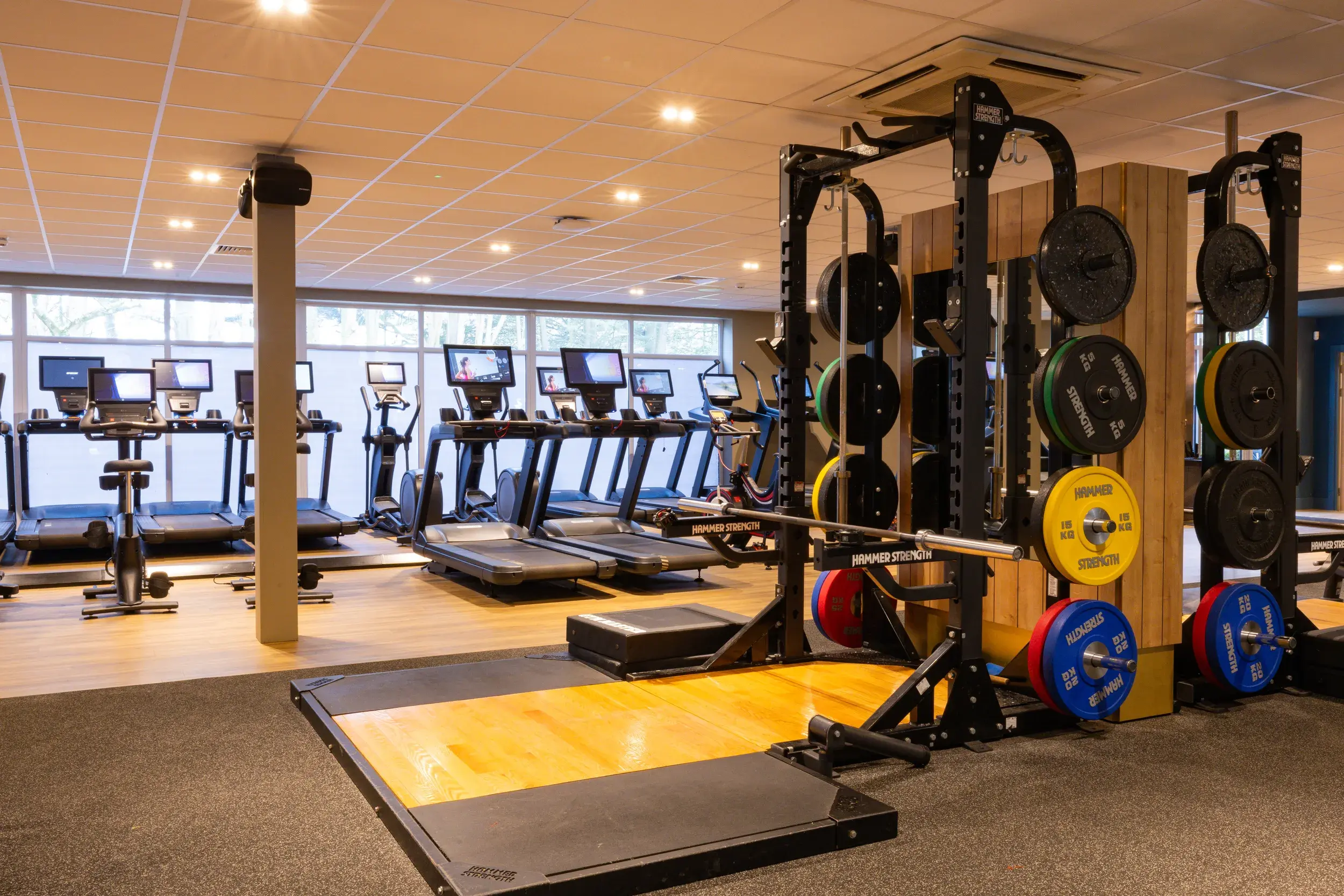 The gym at Wickwoods