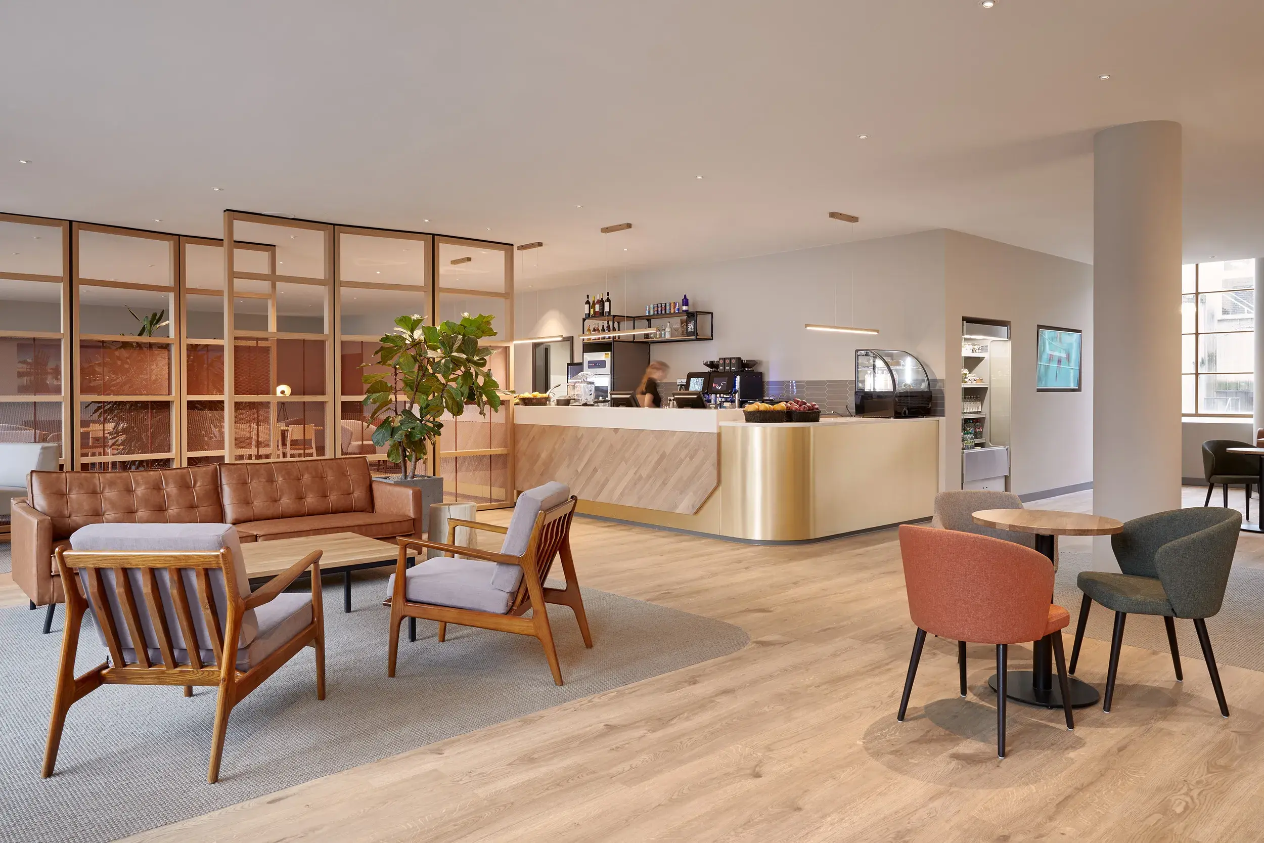 Der Clubroom bei David Lloyd Meridian