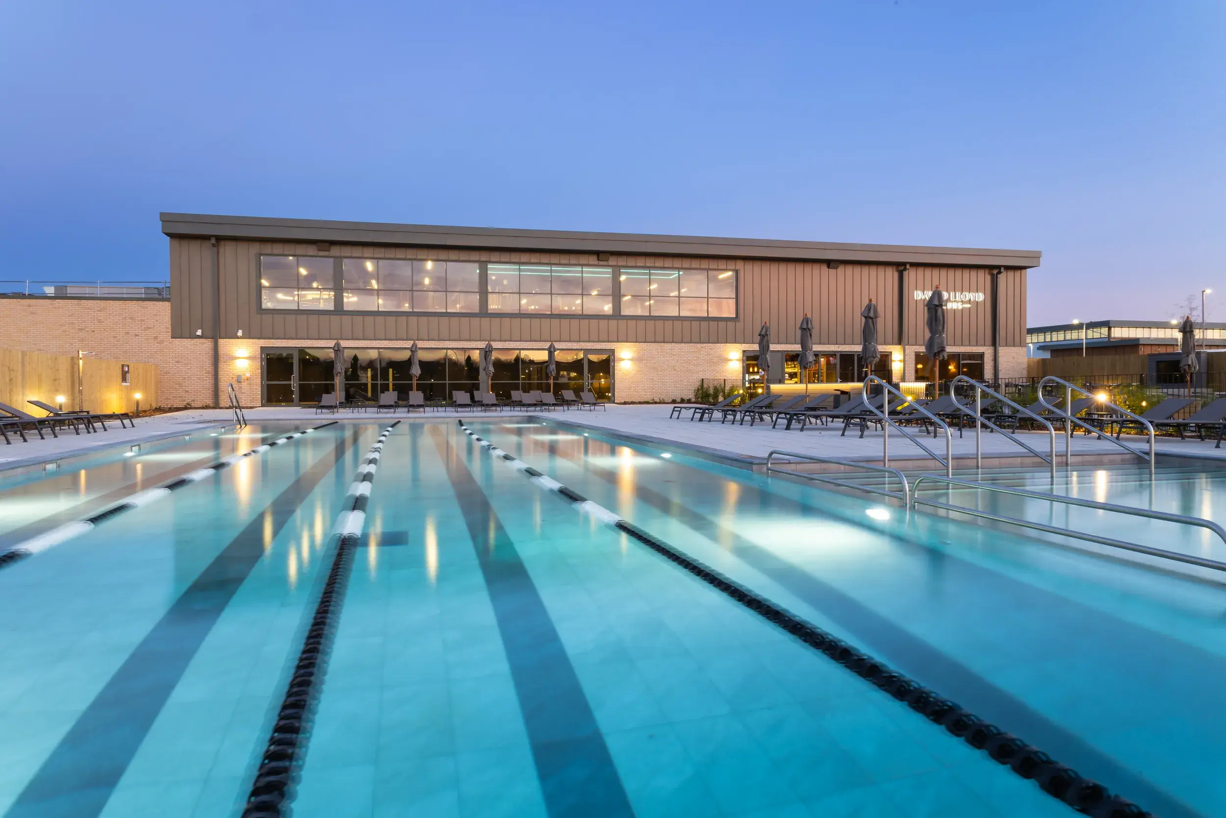 Outdoor swimming pool