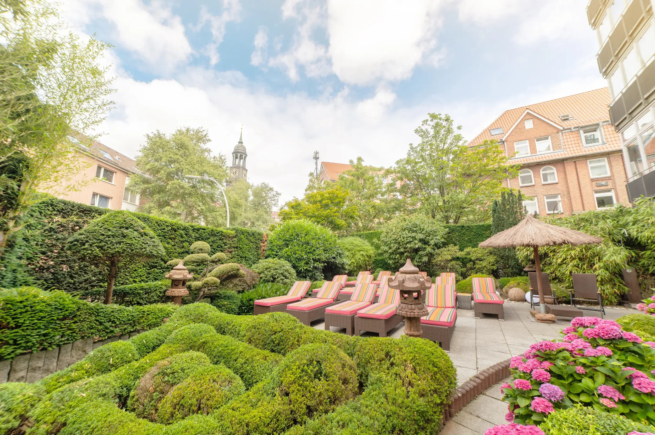 Japanischer Spa Garten