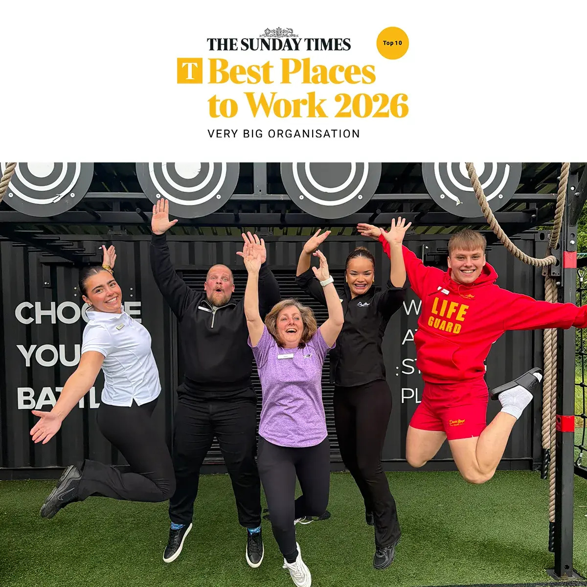 The Sunday Times Best Places to work logo