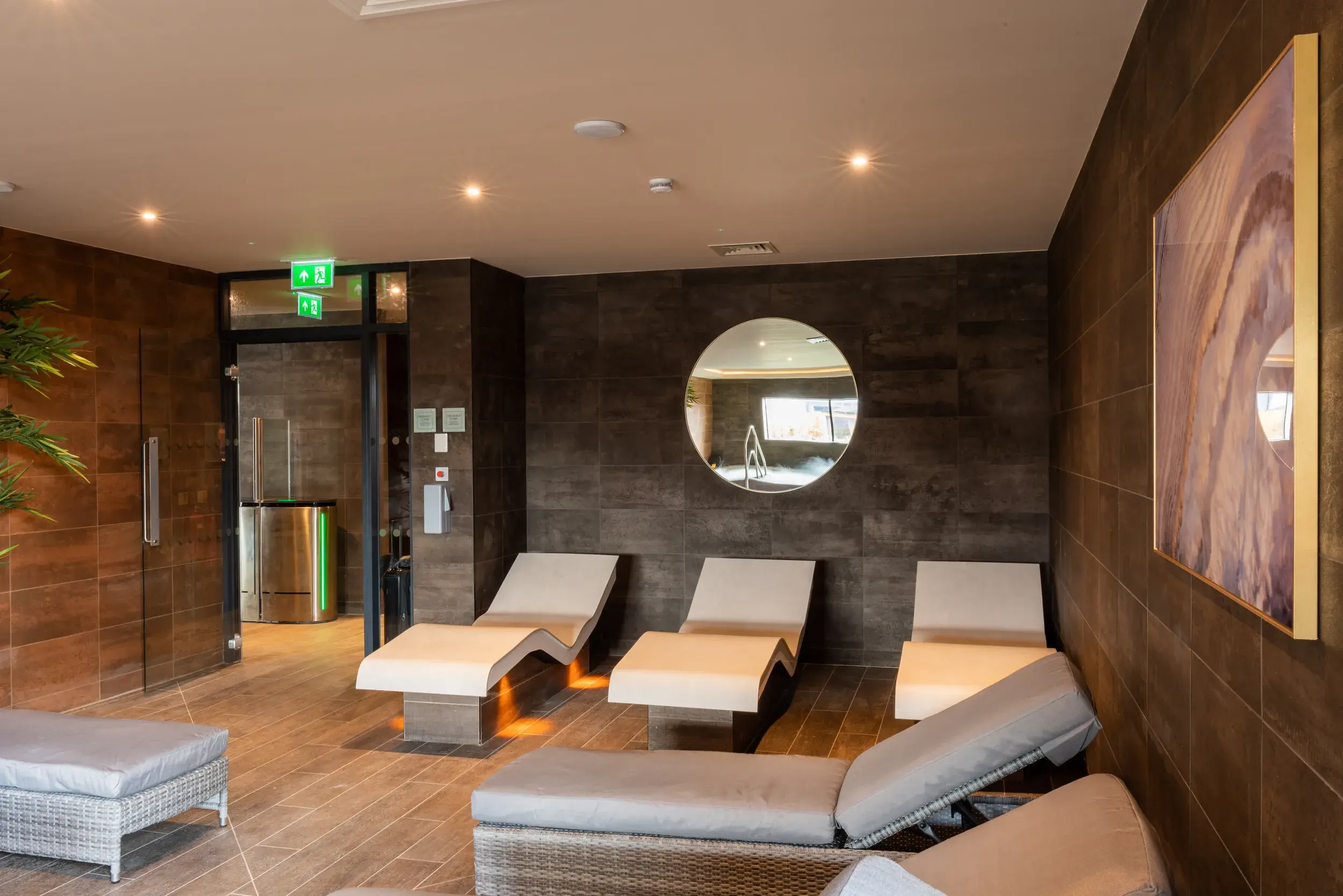 Heated loungers