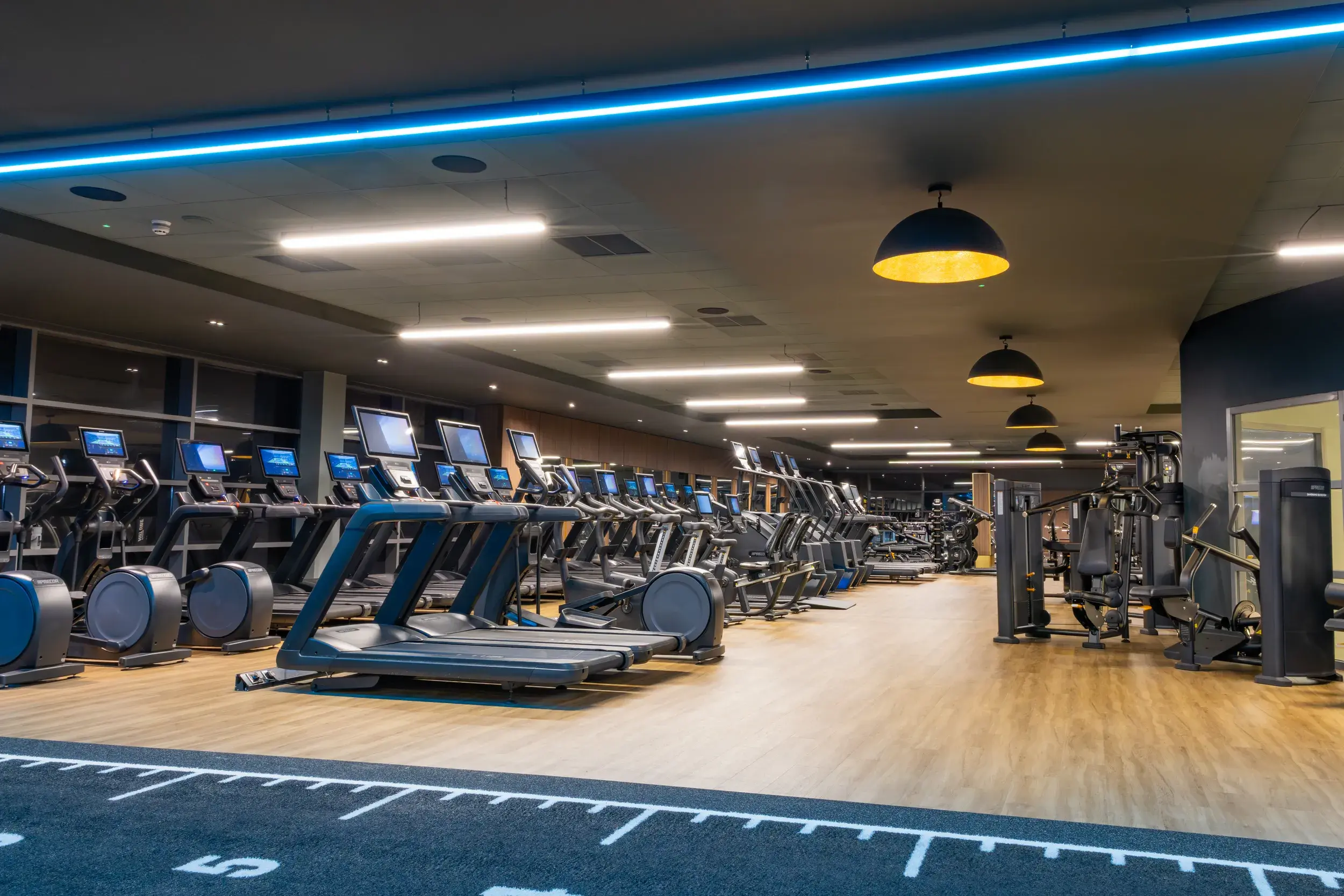The gym at Gloucester