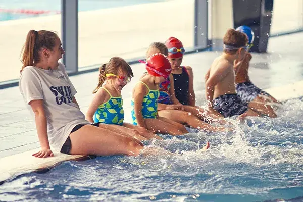 Swimming lesson