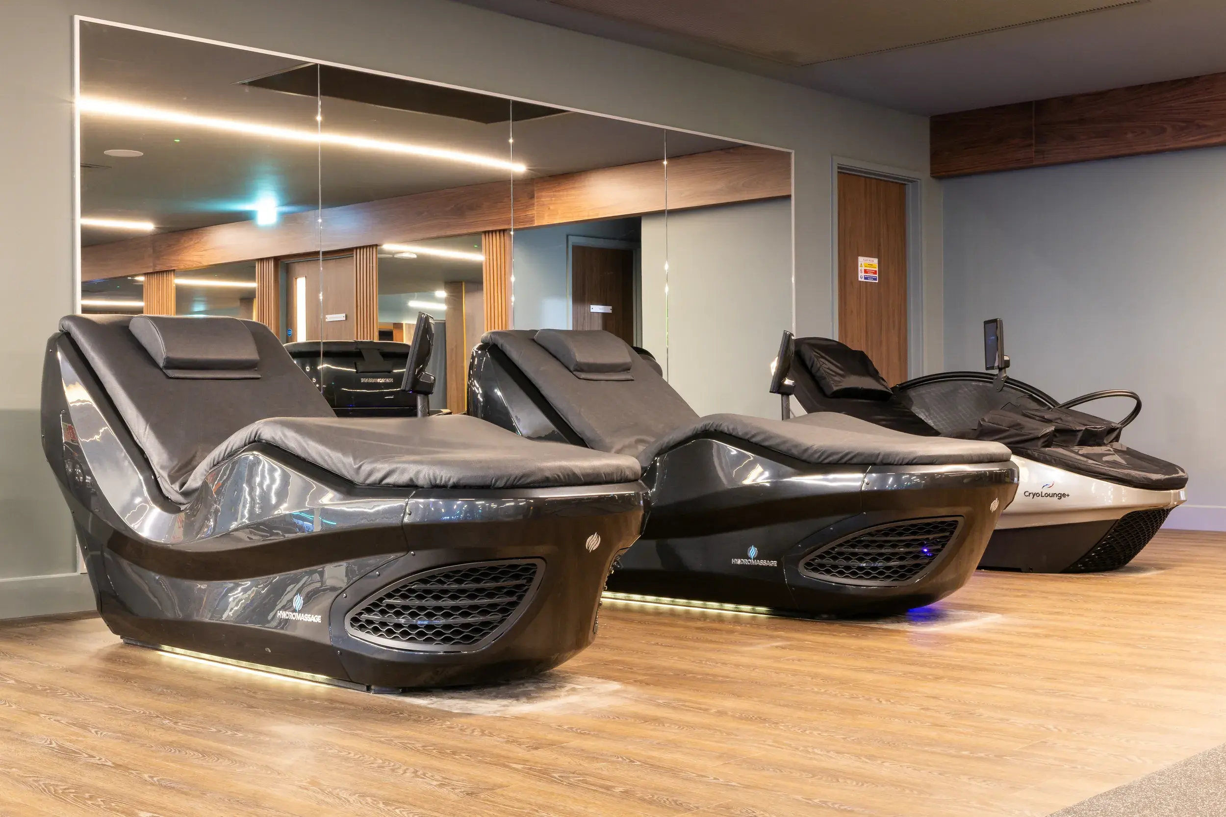 Massage beds for post-workout recovery