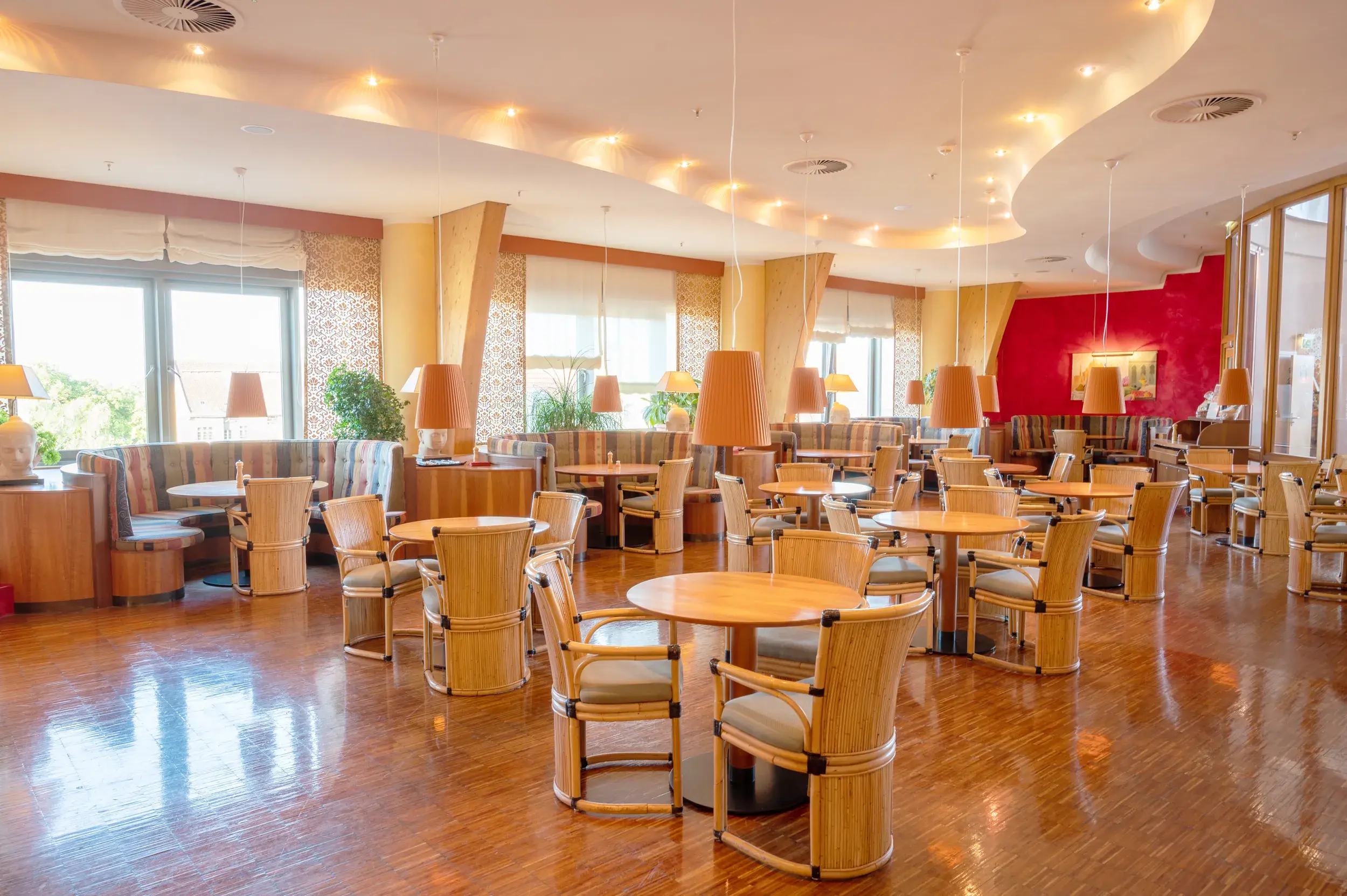 Der Clubroom bei David Lloyd Meridian