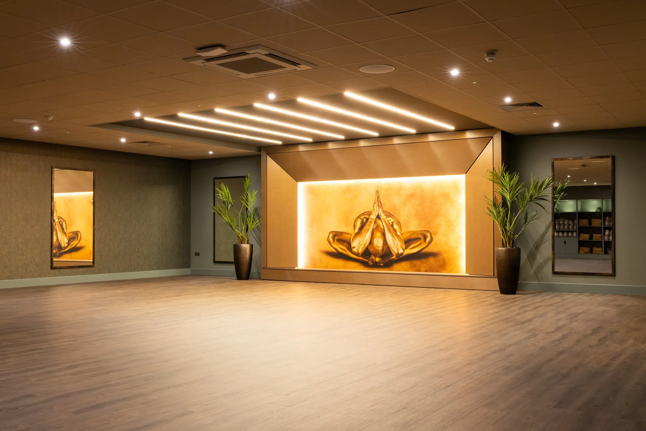 The gym at David Lloyd Raynes Park