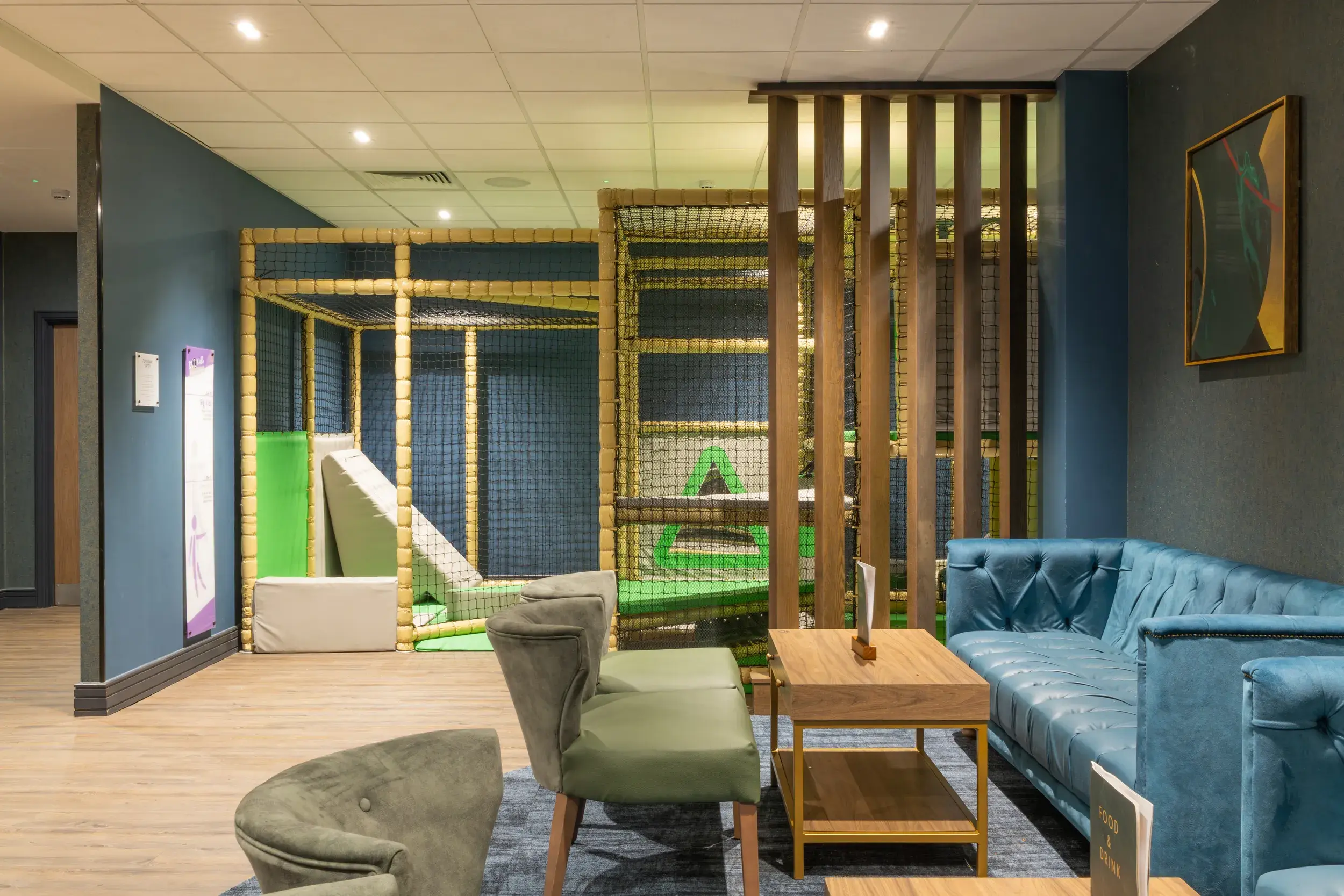 Soft play area in the Clubroom