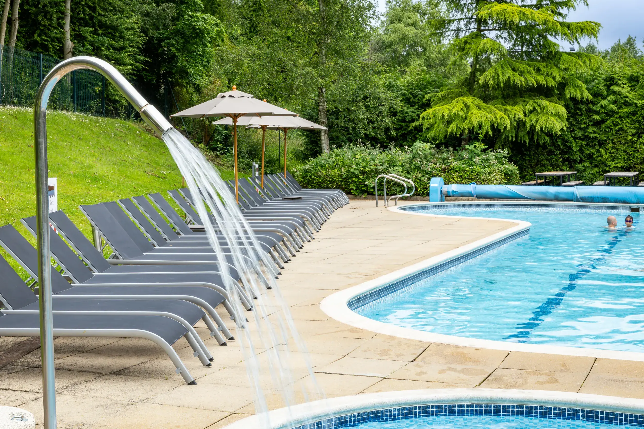 Outdoor swimming pool