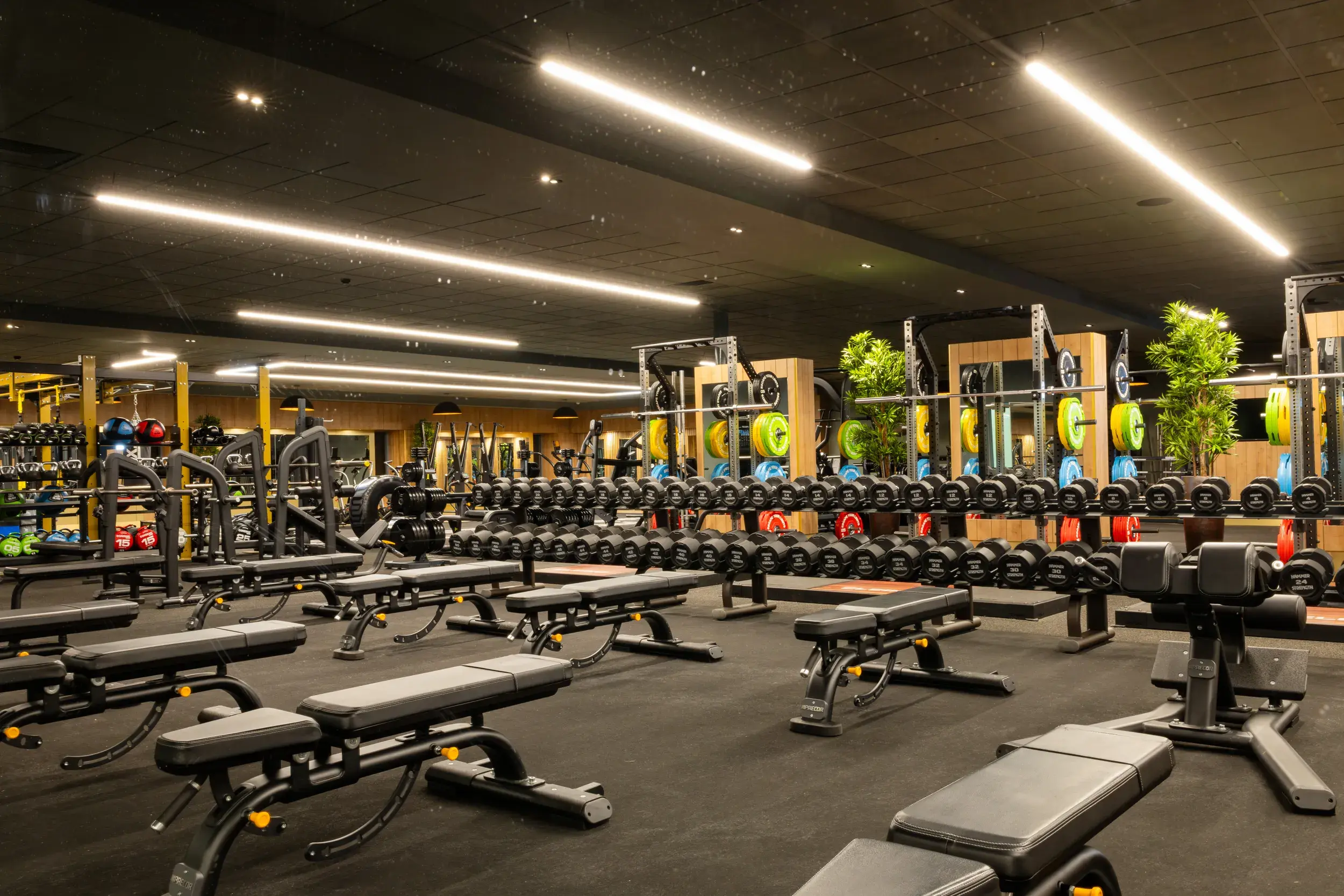 The gym at Glasgow West End