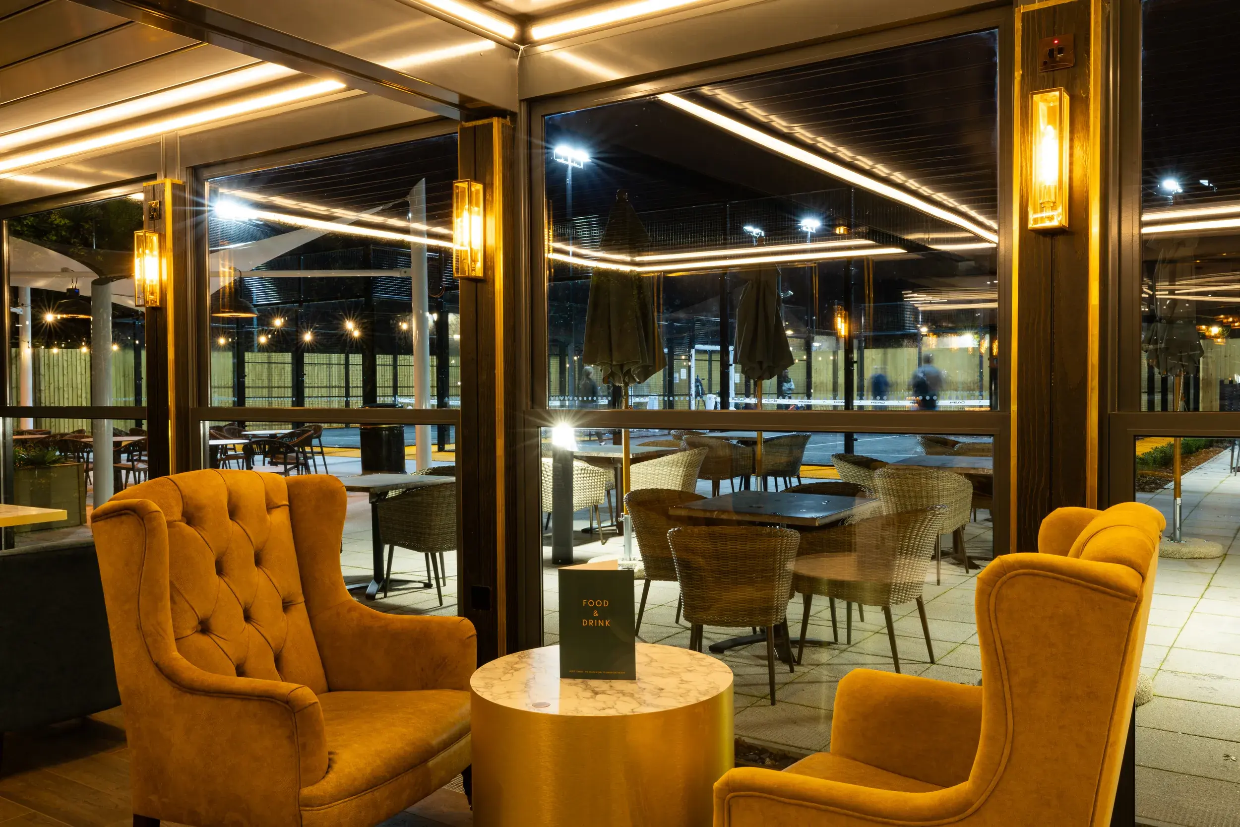 Two women chatting over a coffee