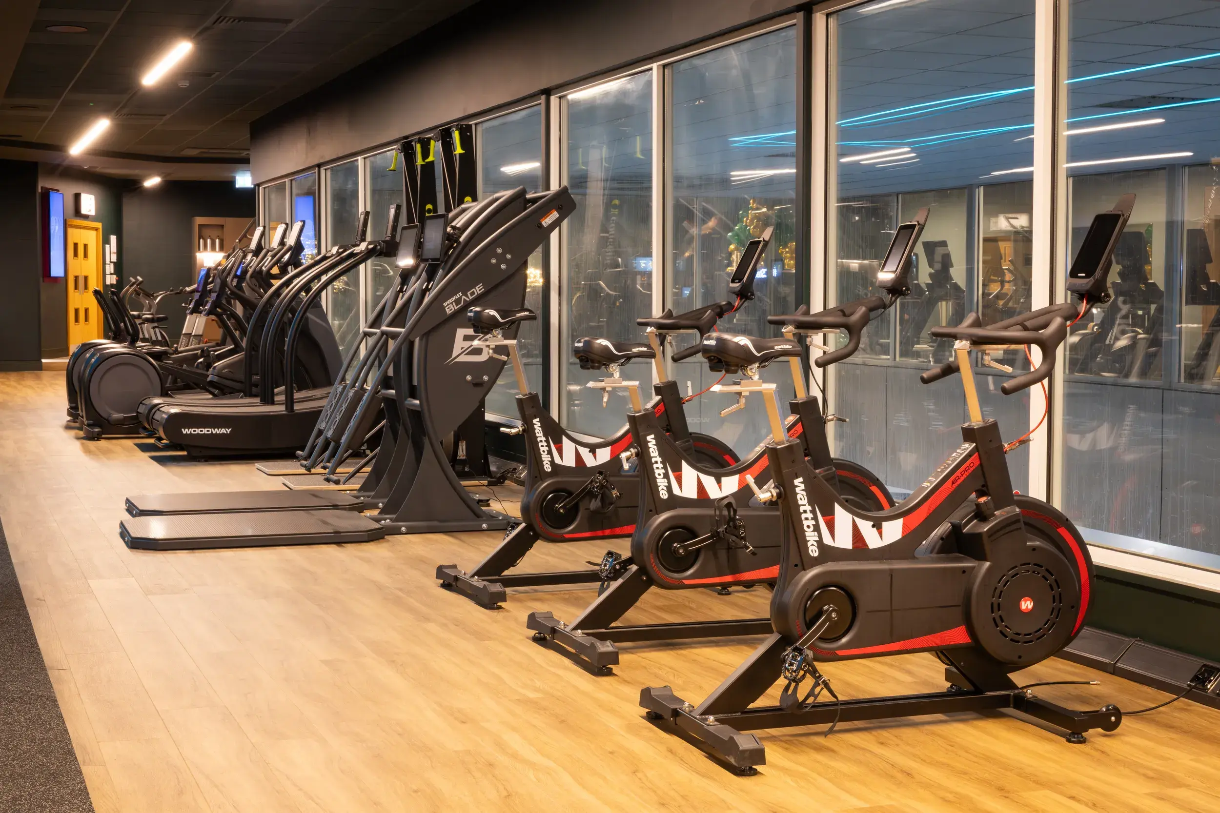 Wattbikes and Speedflex Blade
