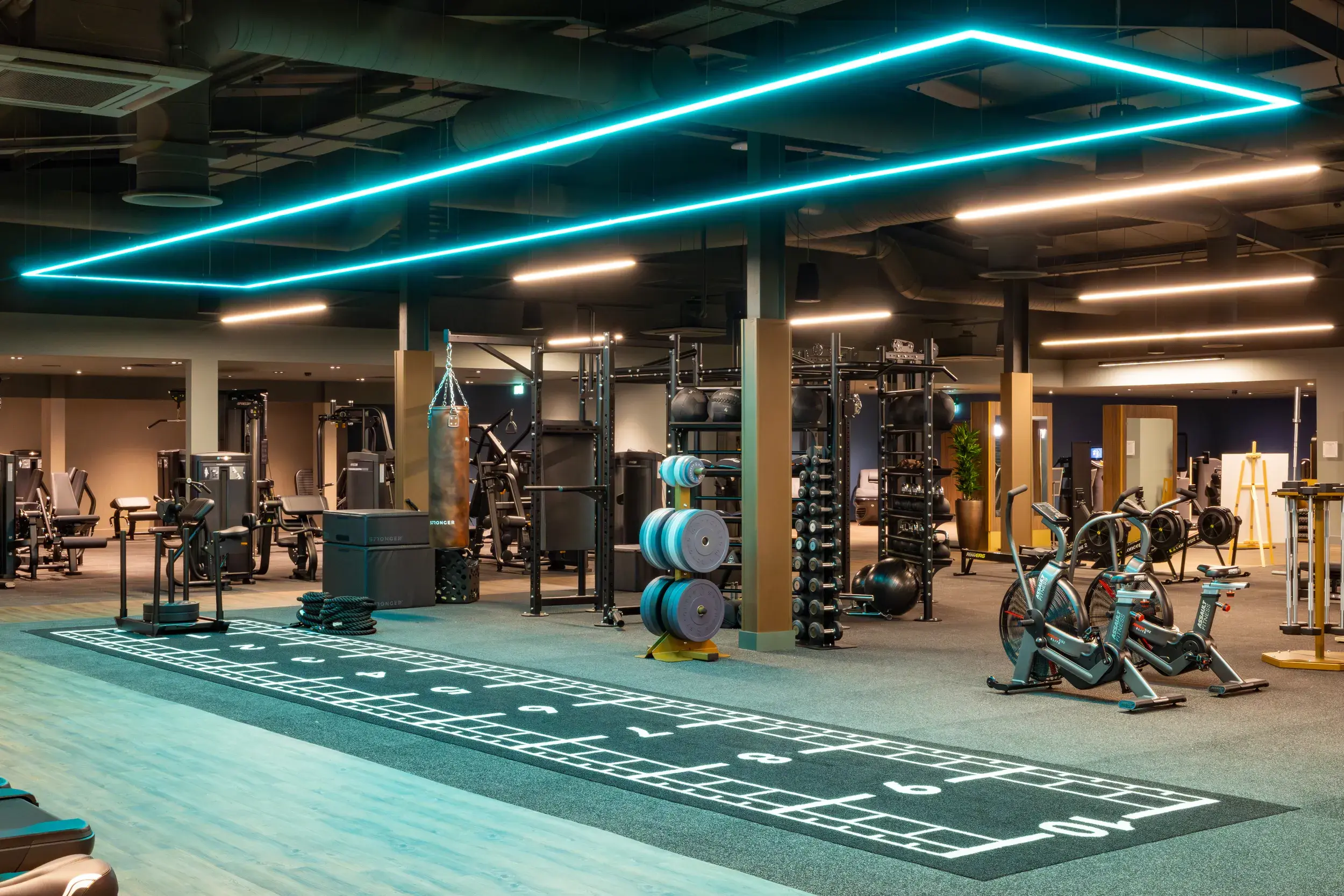 The gym at Shrewsbury