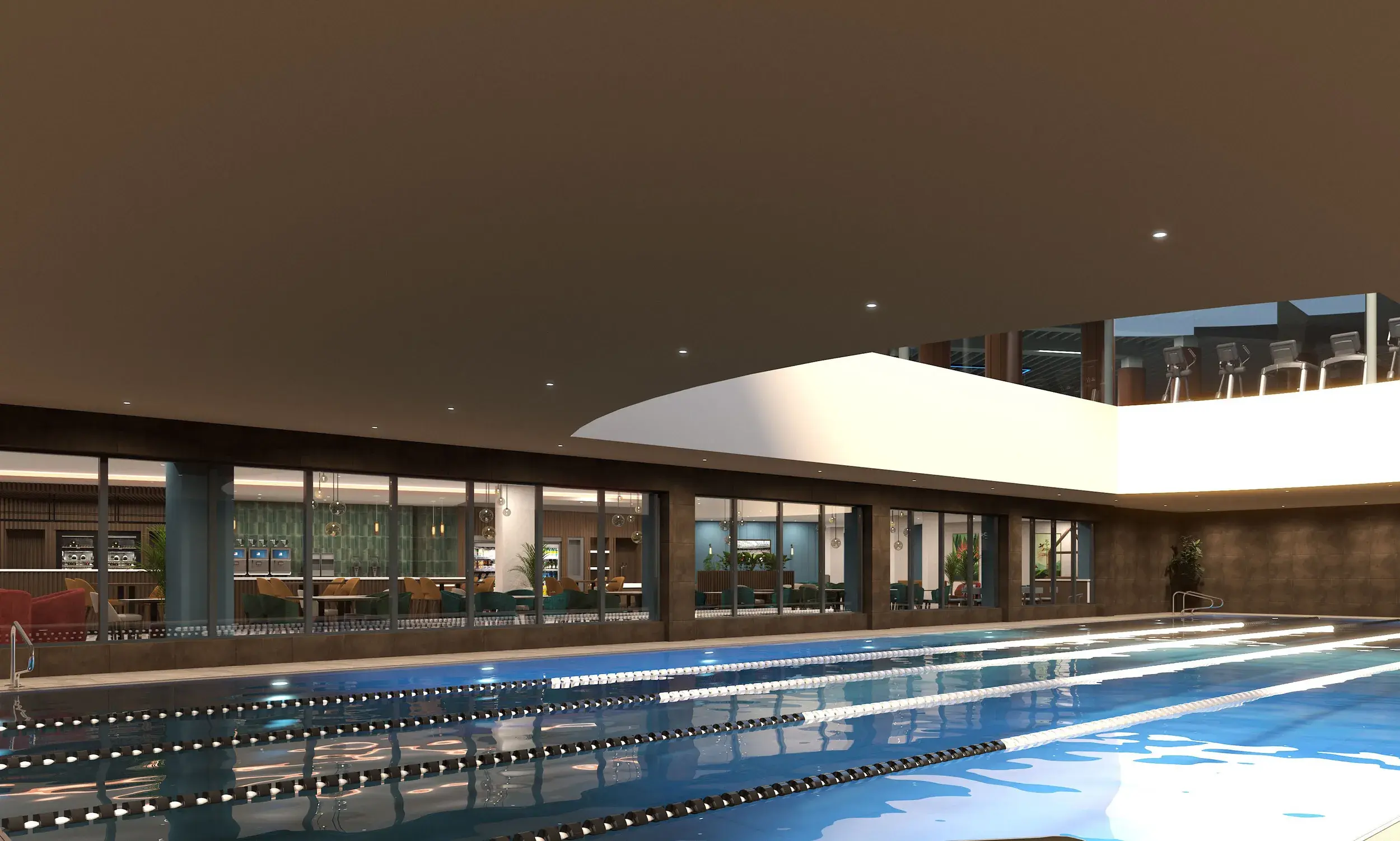 Artist's impression of the pool
