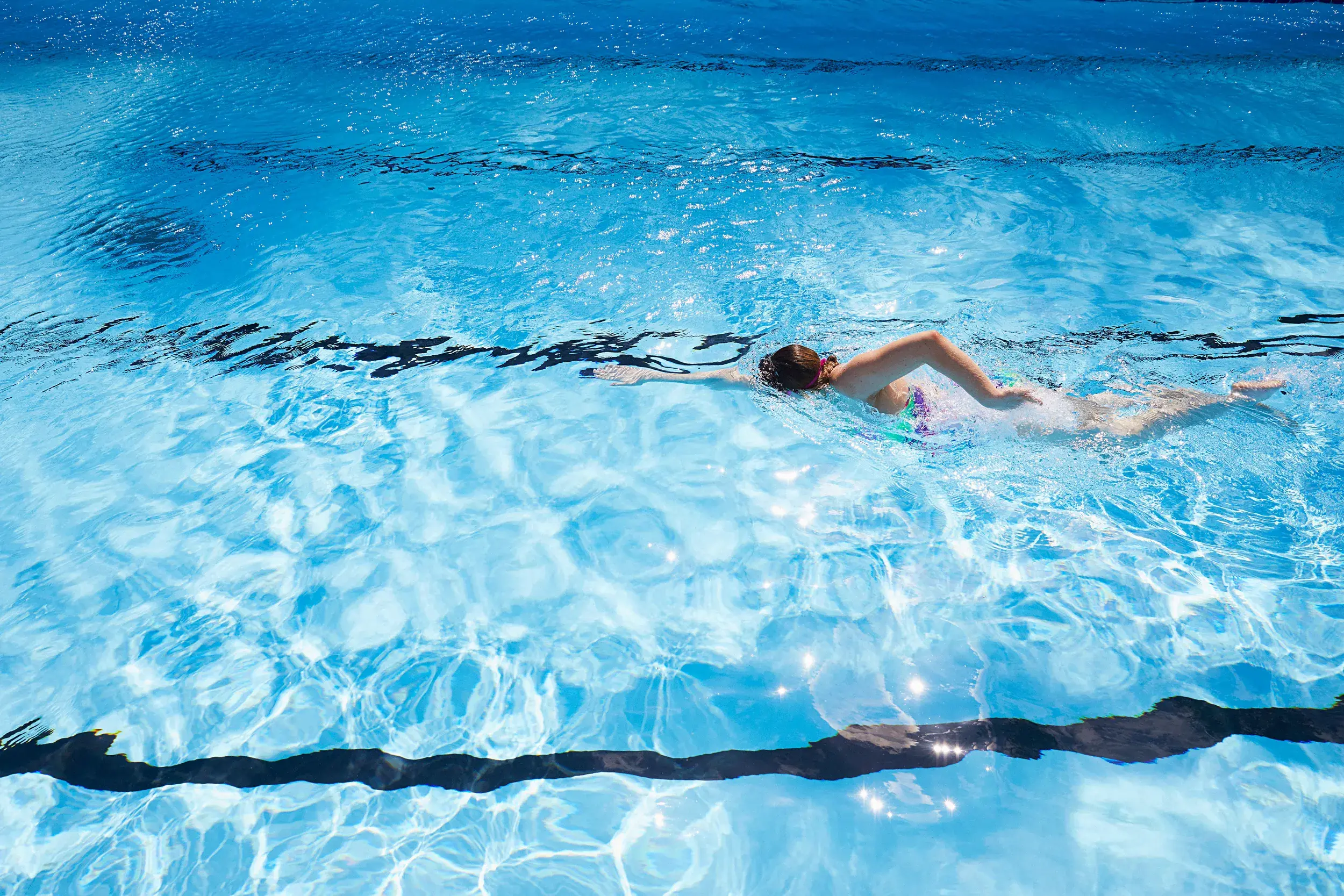 Swimming at David Lloyd Hatfield