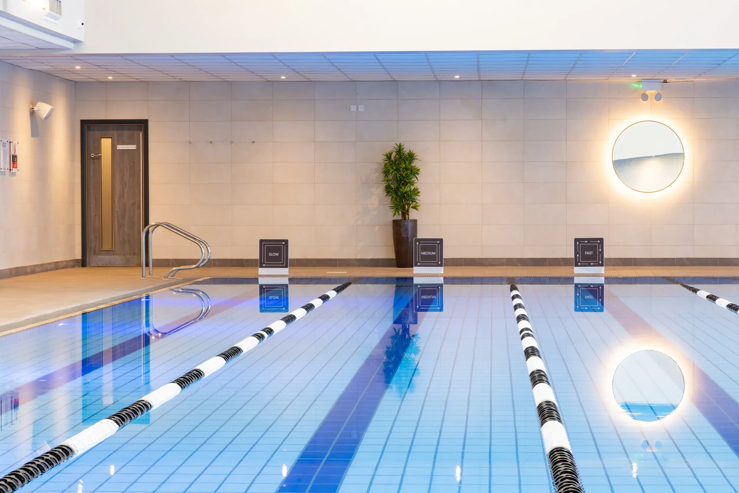 Indoor pool at David Lloyd Liverpool Speke