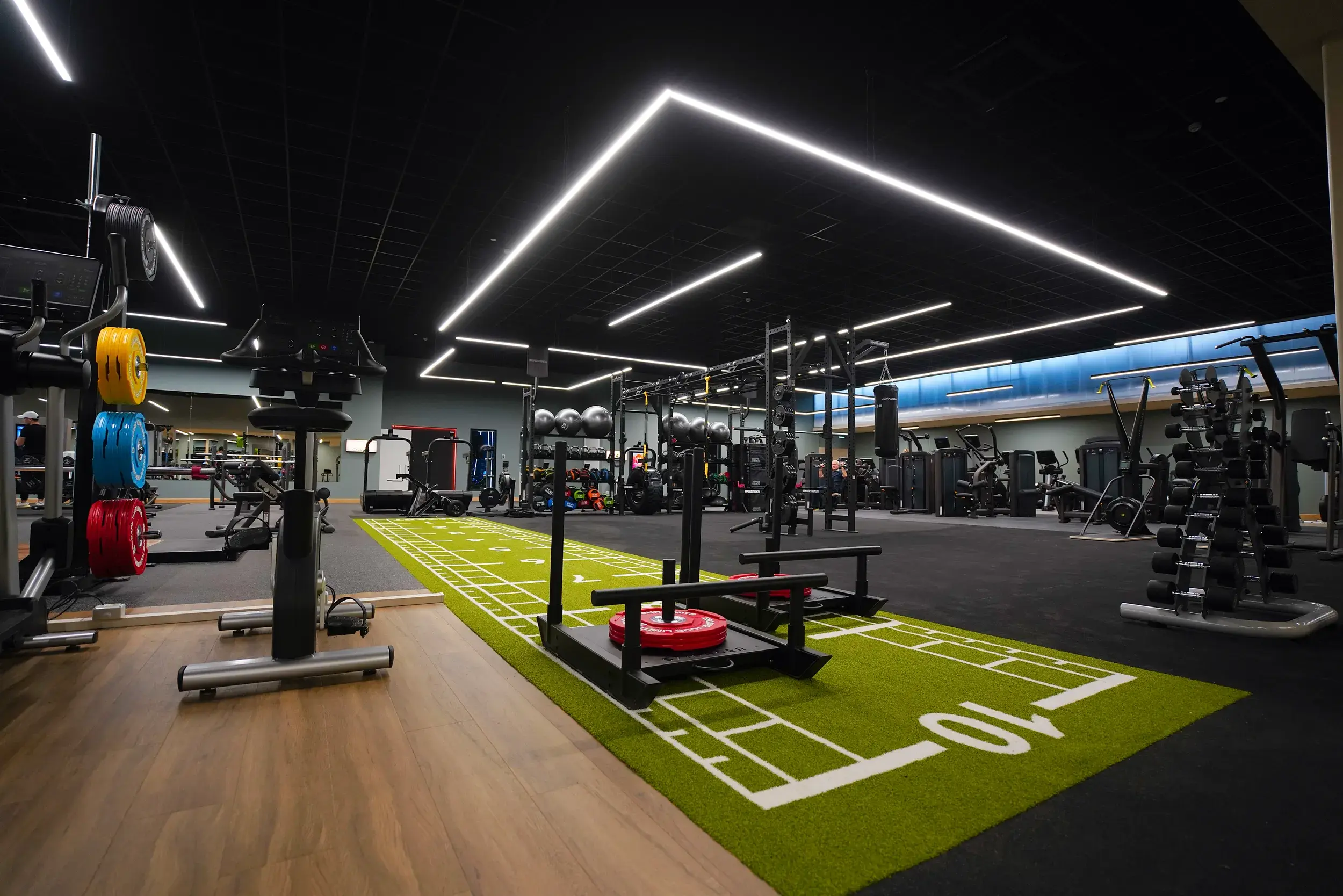 Equipment in the gym