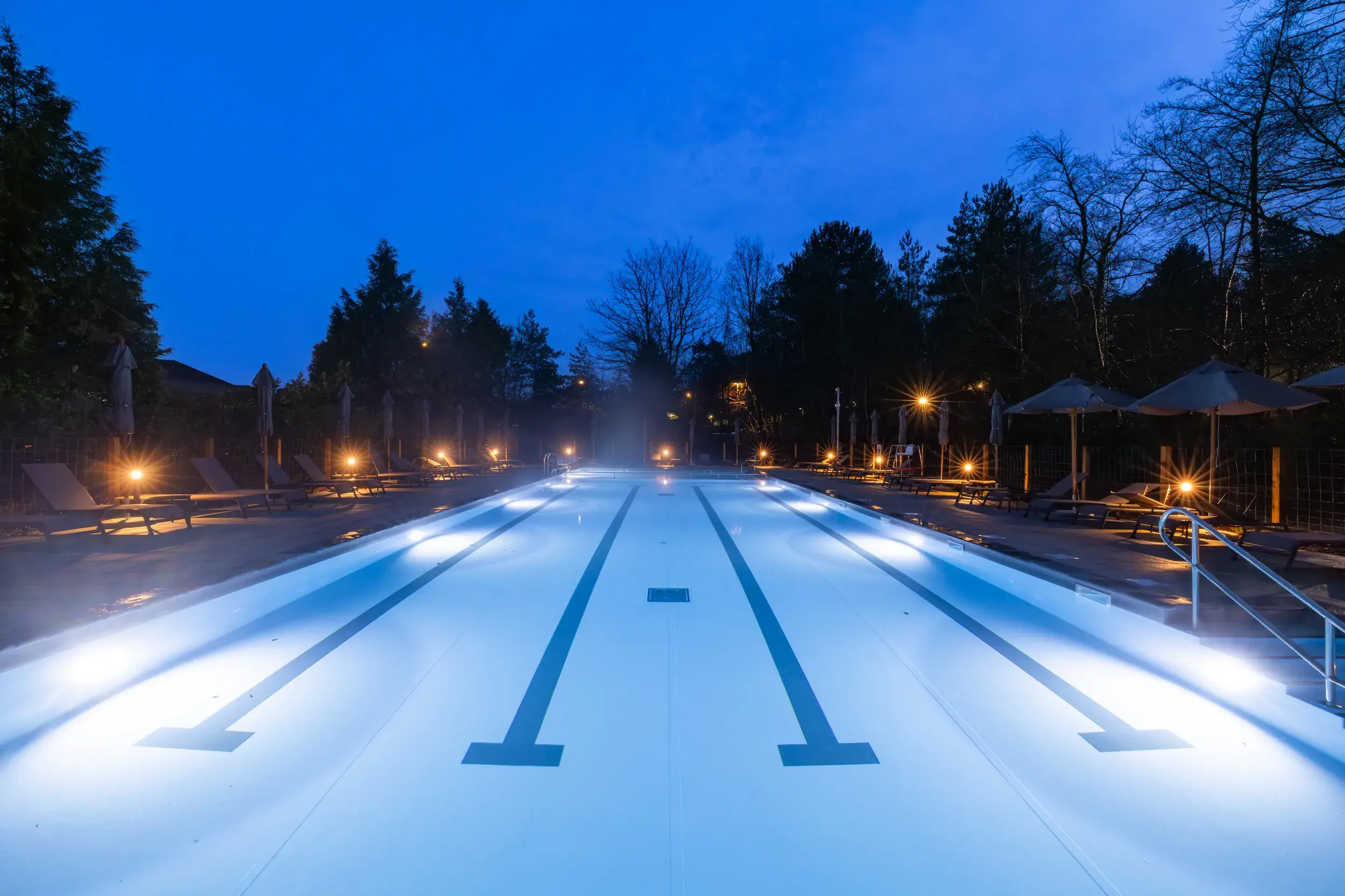 Outdoor swimming pool