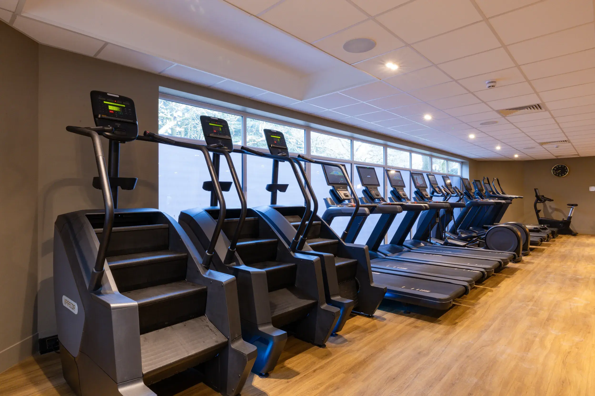 Equipment in the gym