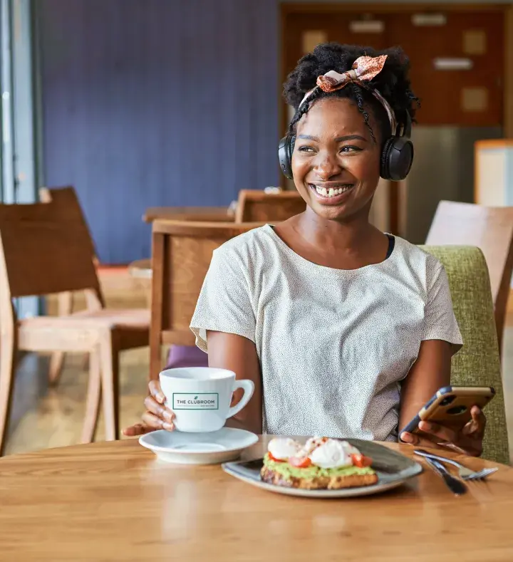A man and a woman working at a desk