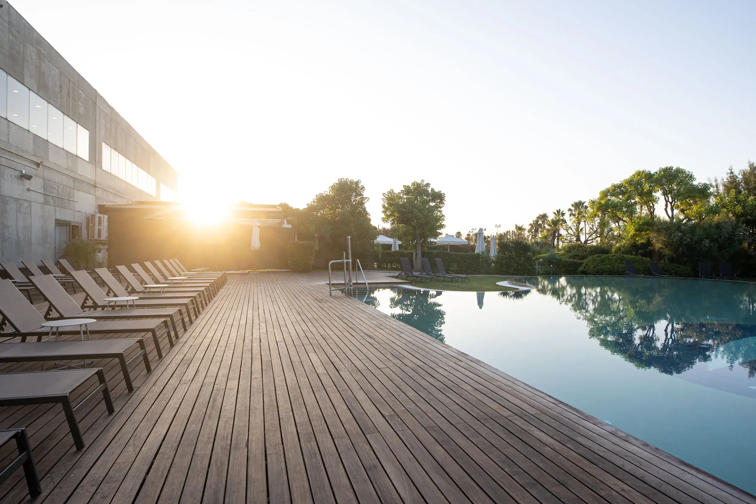 outdoor pool in gava mar