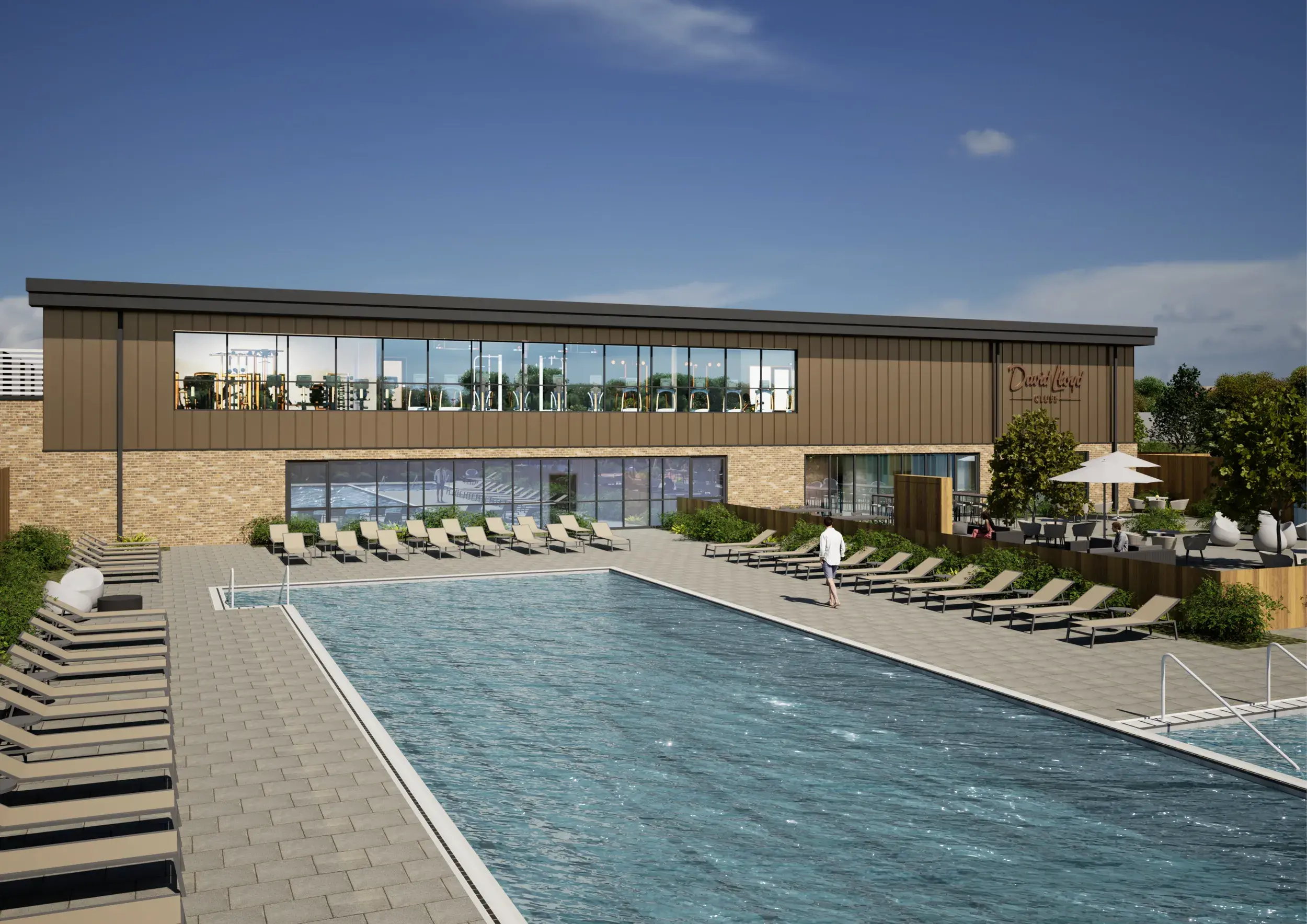 An artists impression of David Lloyd Harlow