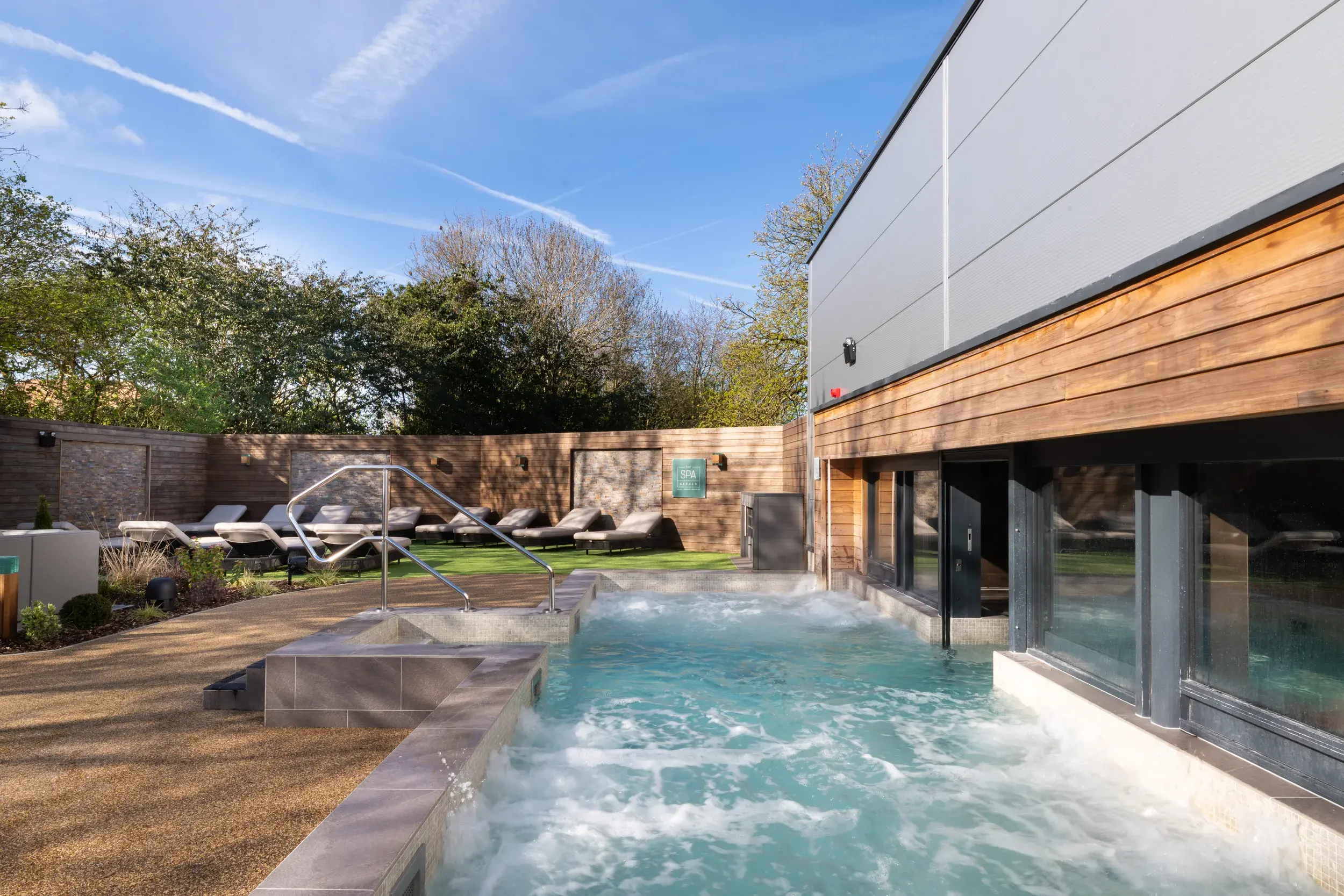 Hydropool in the Spa Garden