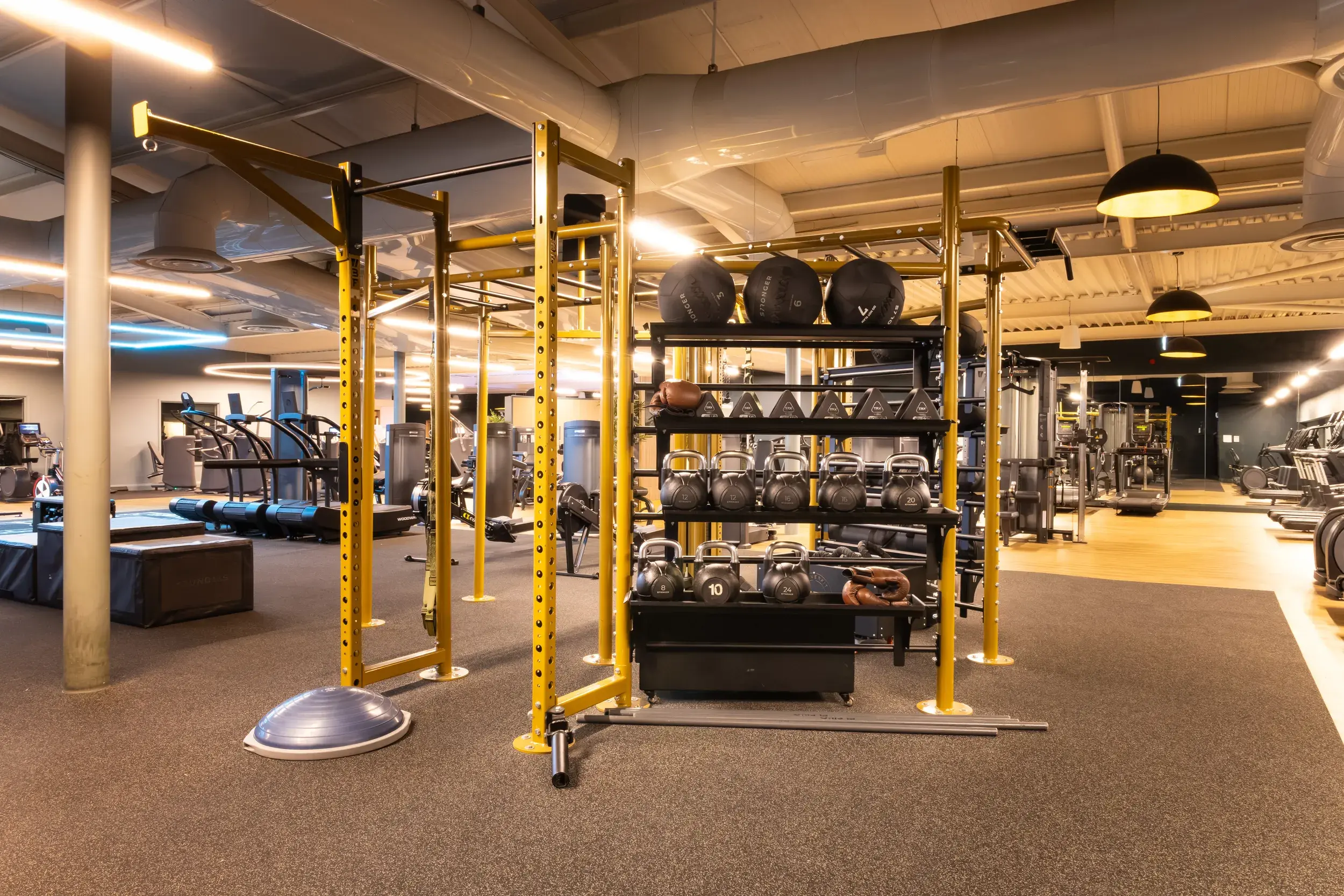 The gym at David Lloyd Bristol Westbury