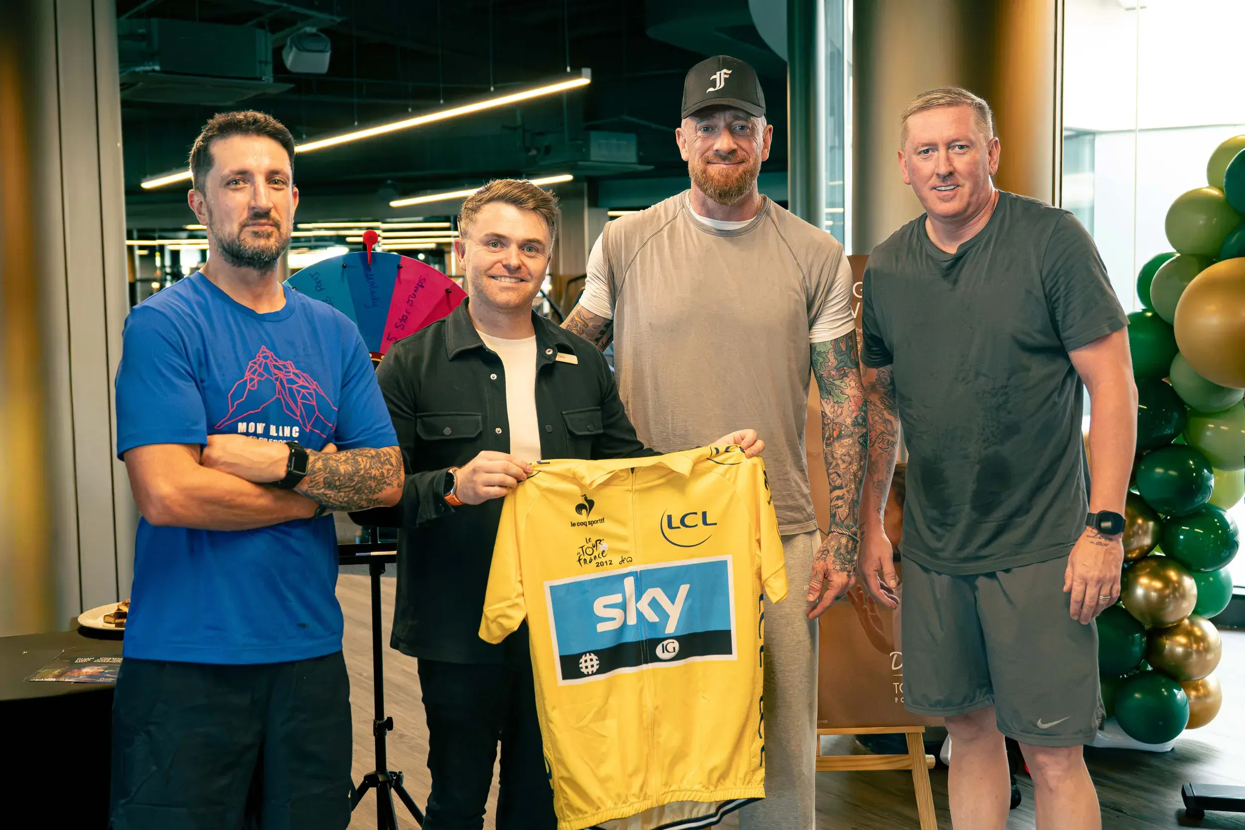 Bradley Wiggins cyclethon