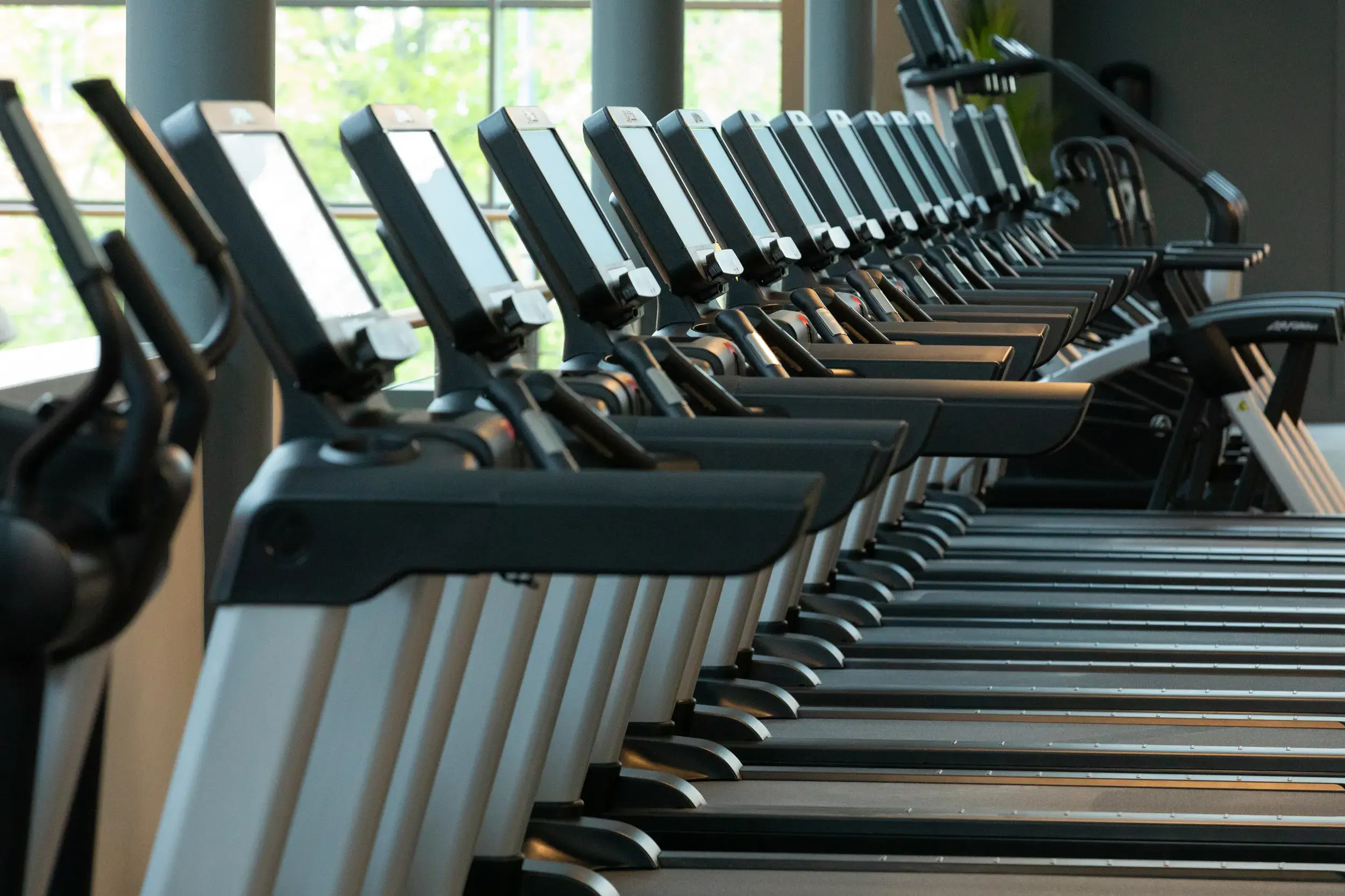Equipment in the gym