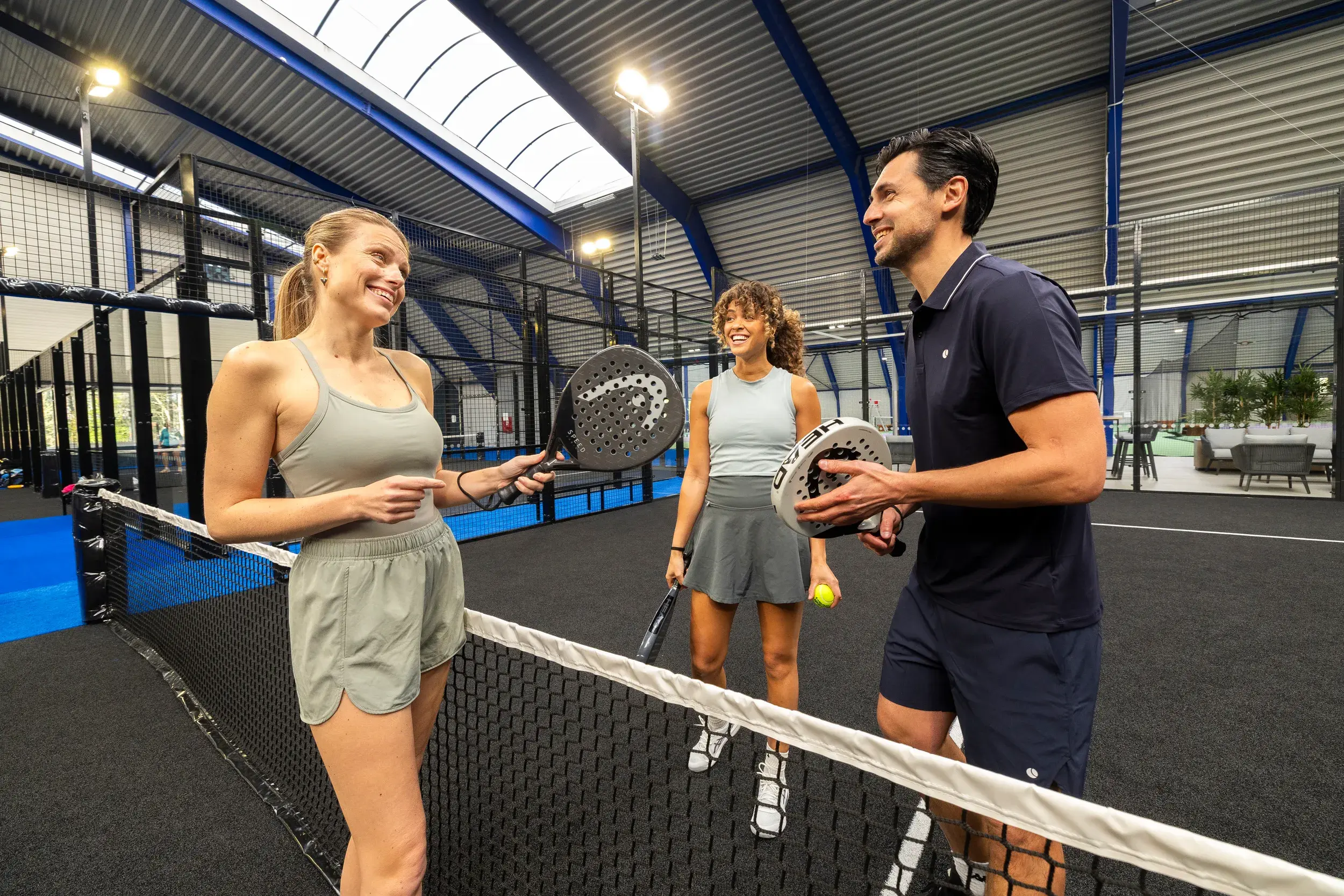Indoor Padel courts
