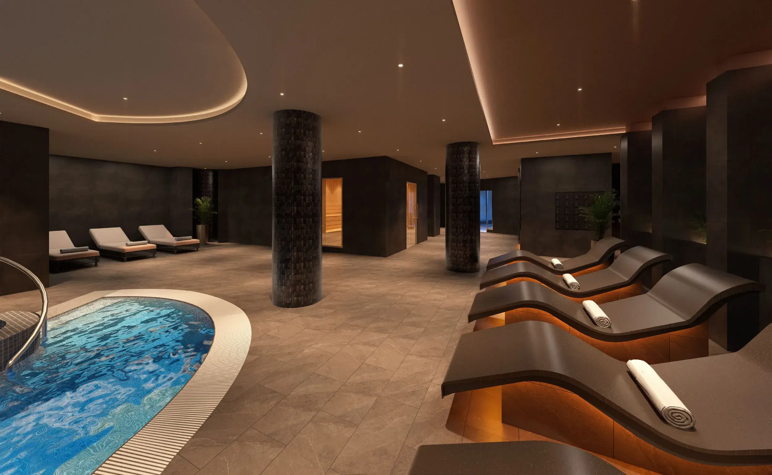 Artist's impression of the Spa Retreat
