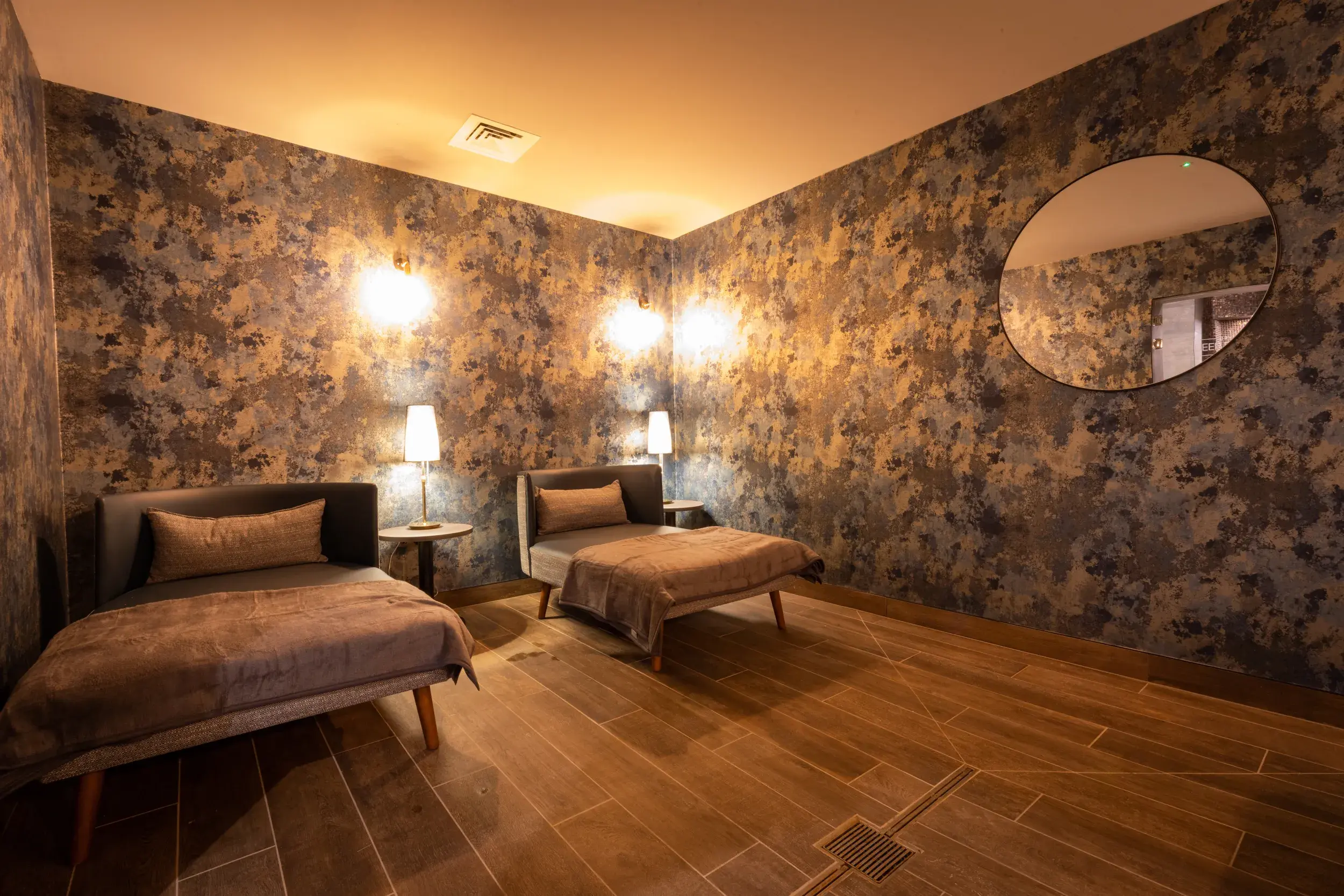 Deep relaxation room