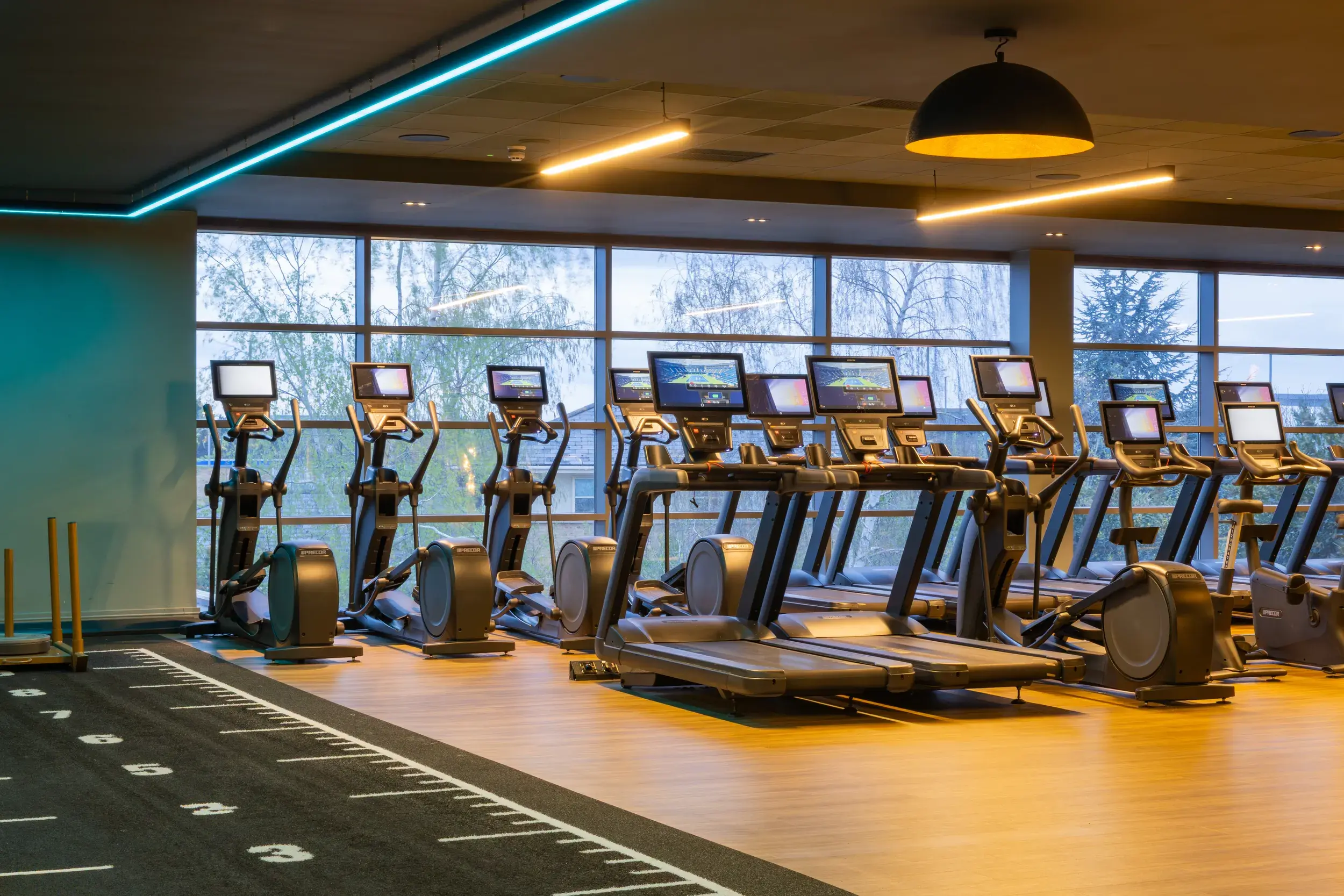 The gym at Gloucester