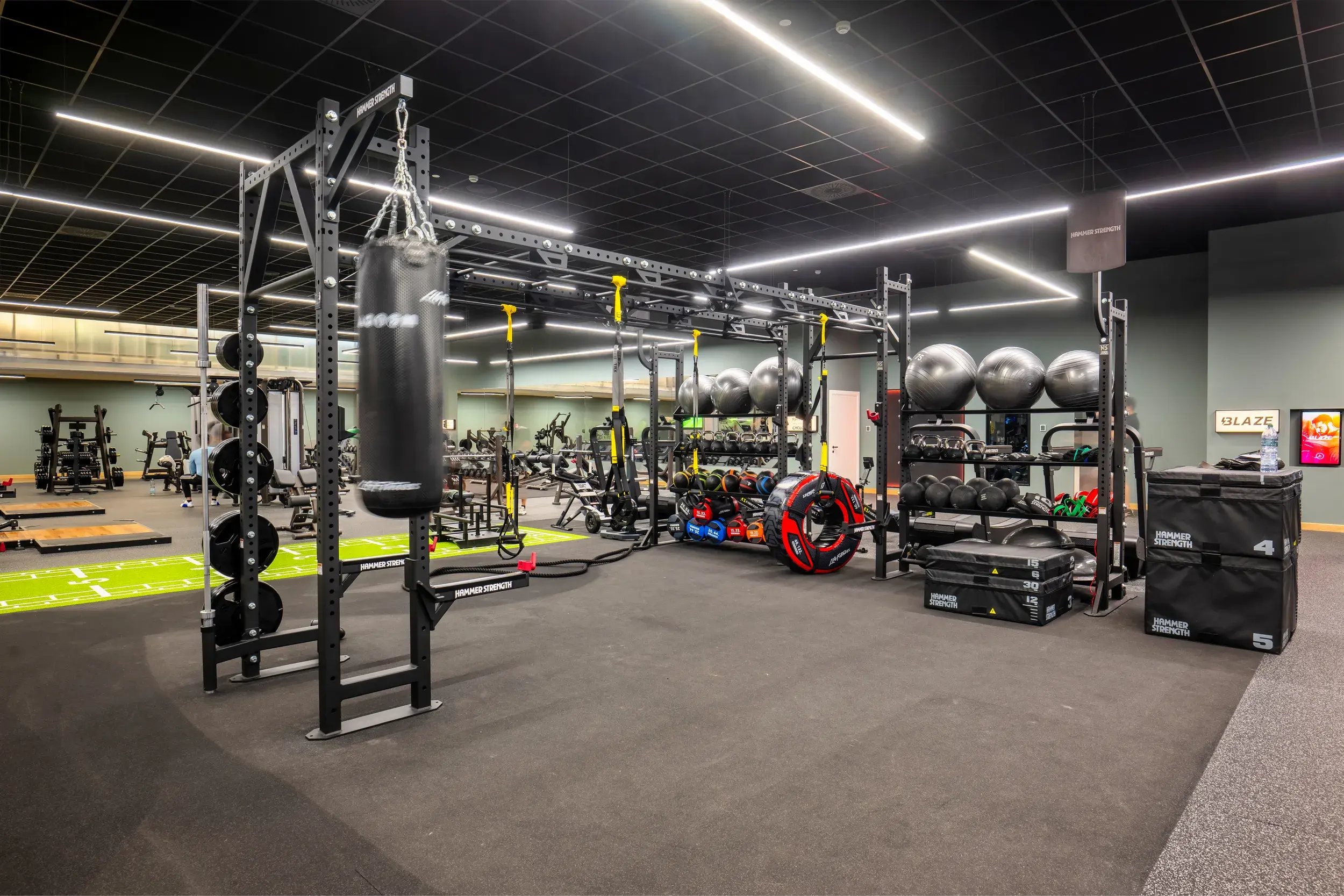 The gym at David Lloyd Modena