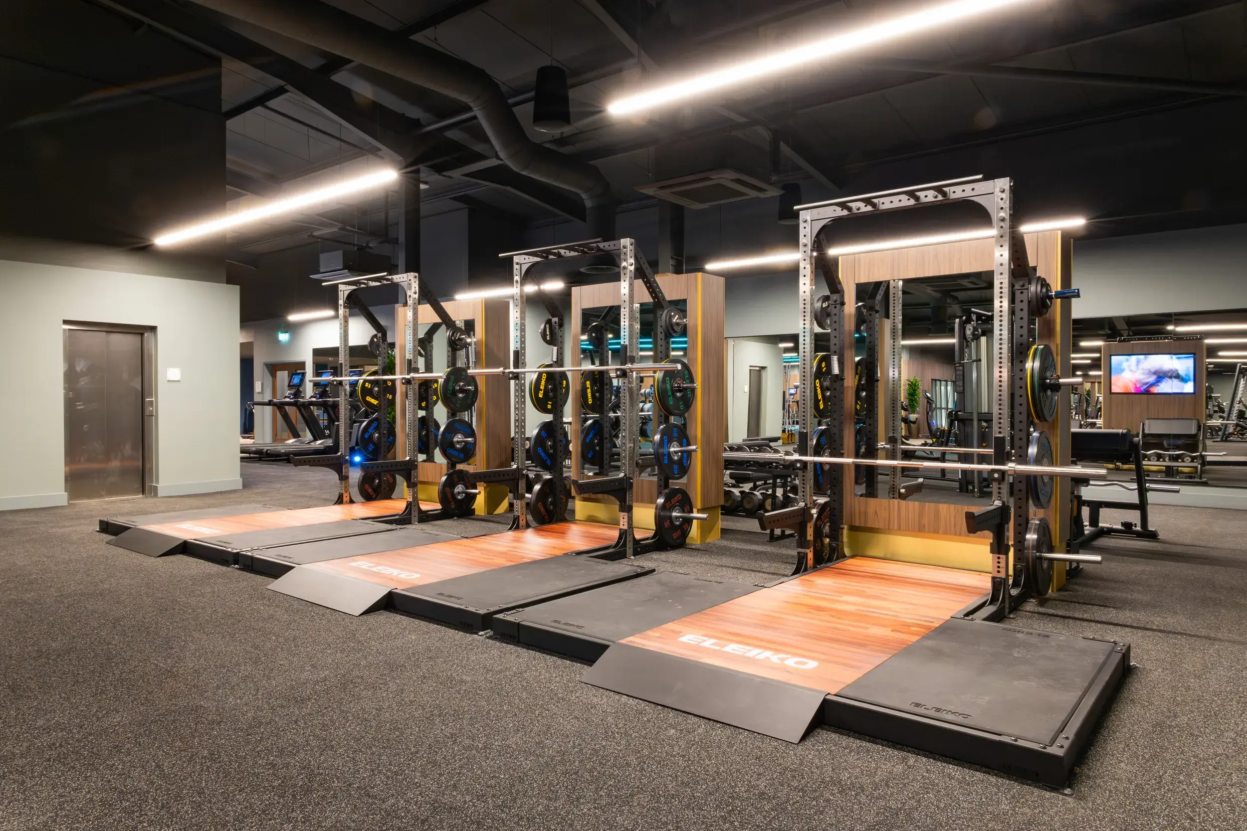 The gym at David Lloyd Shrewsbury