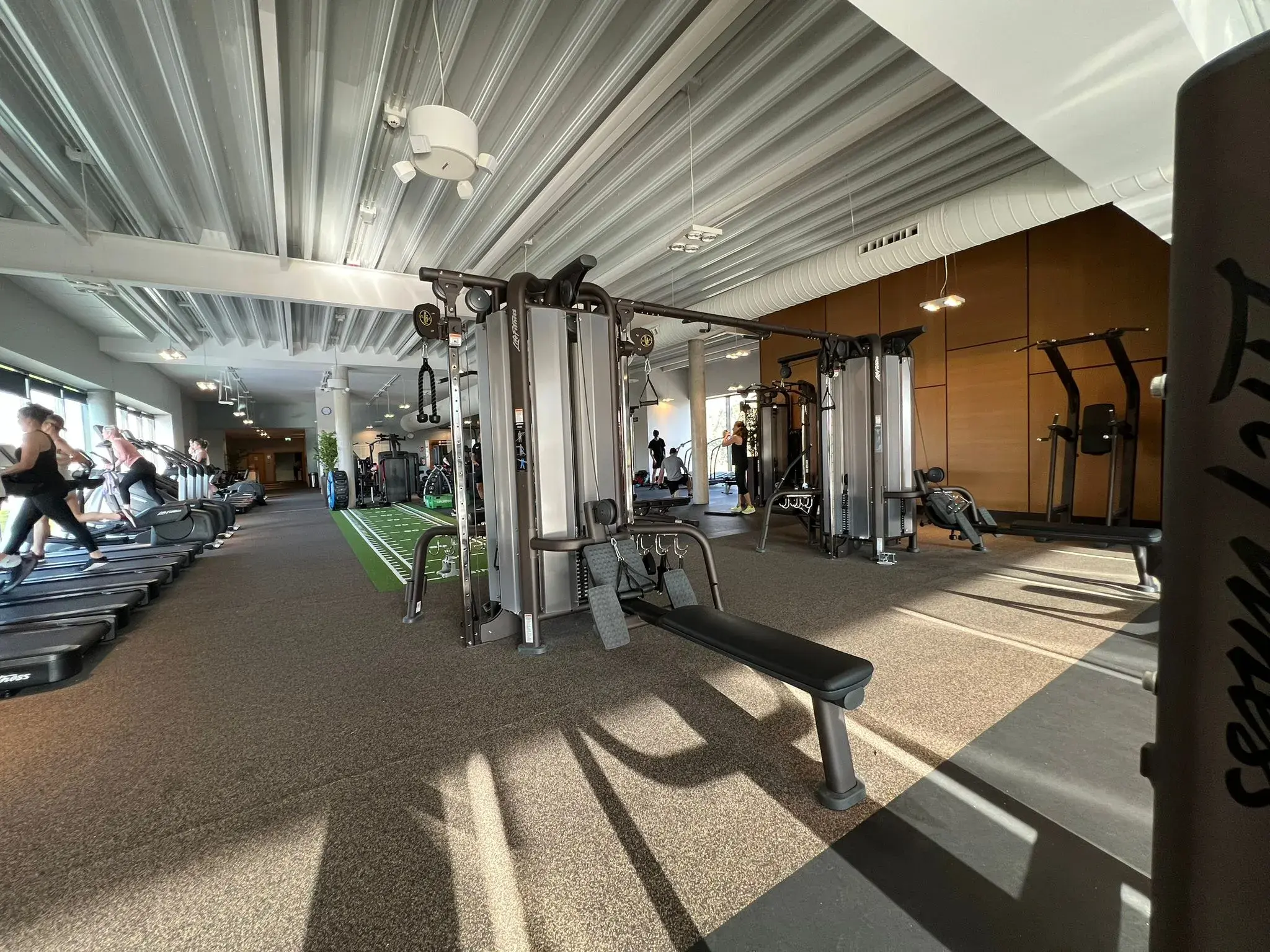 the gym floor at David Lloyd Aravaca