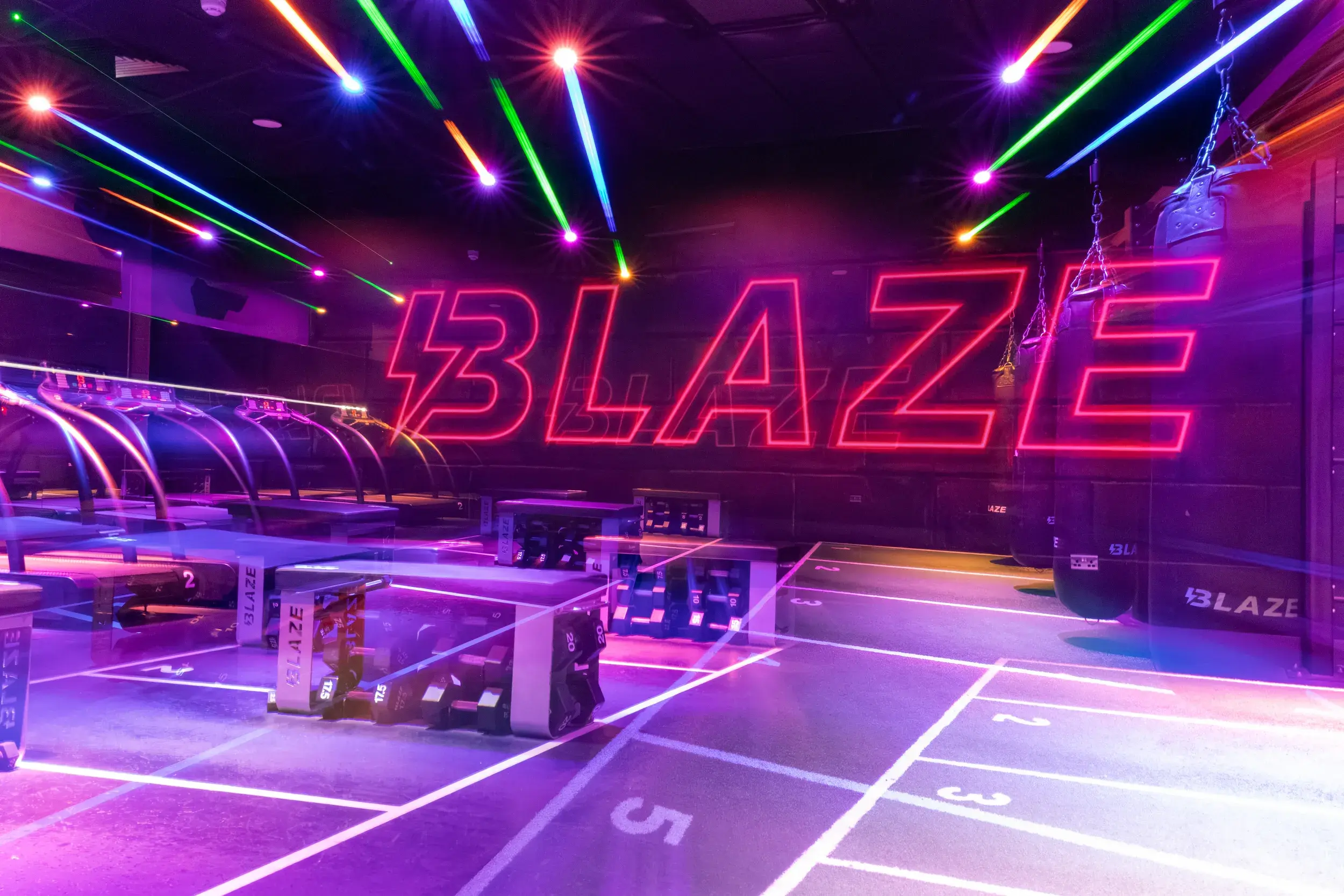 Image of BLAZE class at David Lloyd Clubs