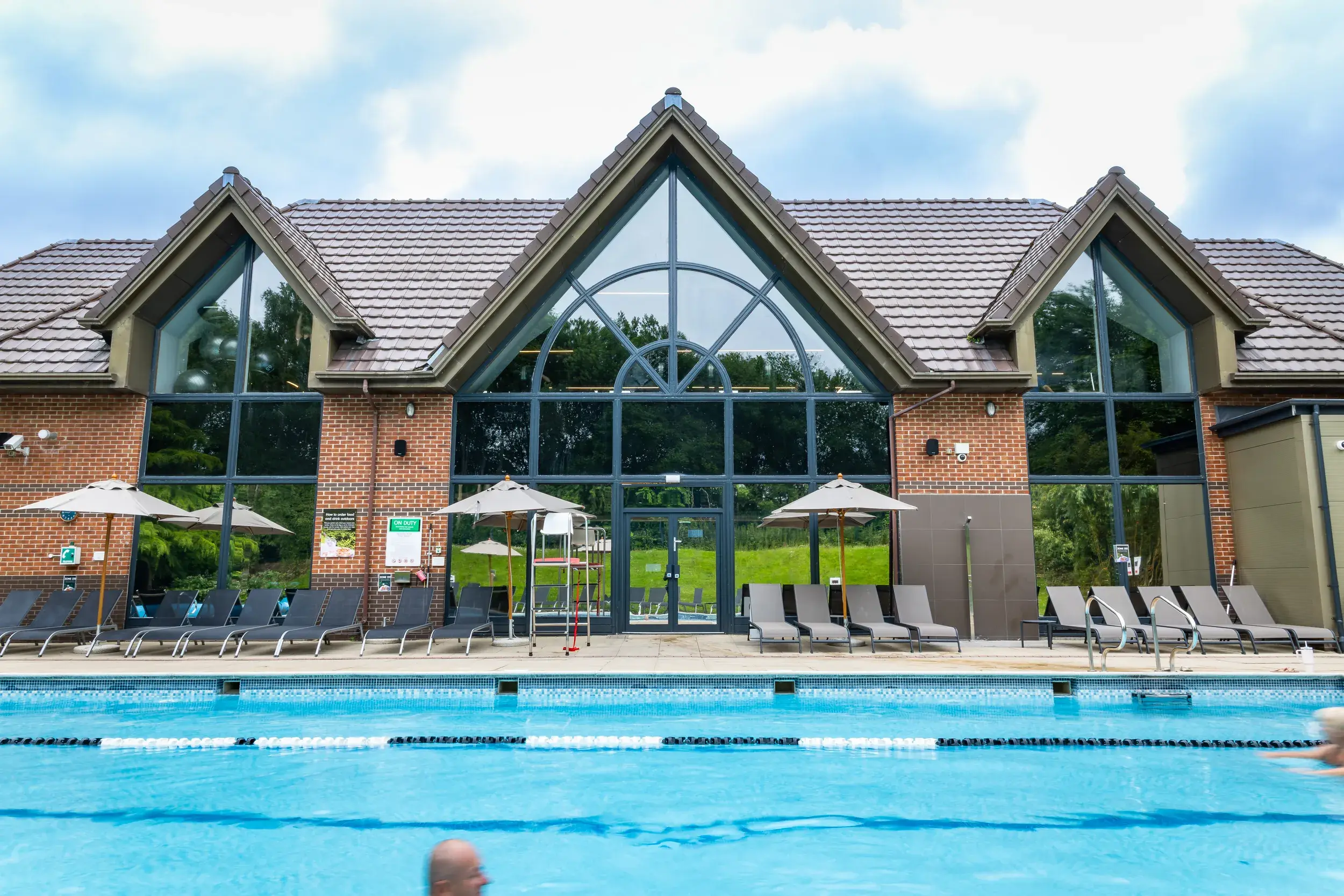 Outdoor swimming pool