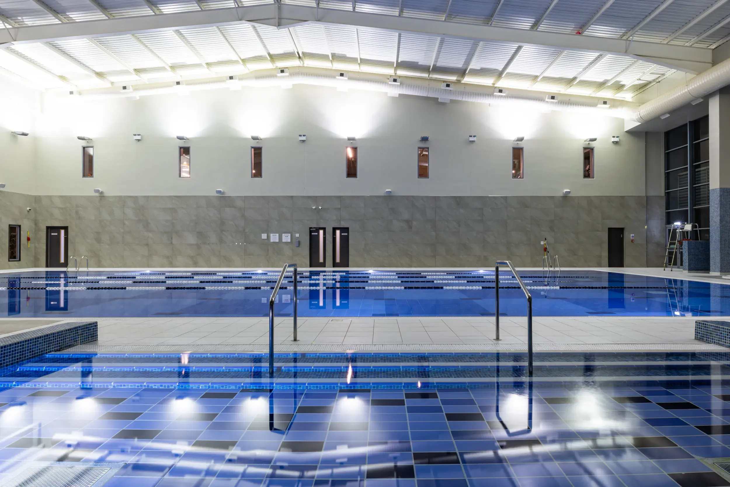 The kids pool next to the indoor swimming pool at Glasgow West End