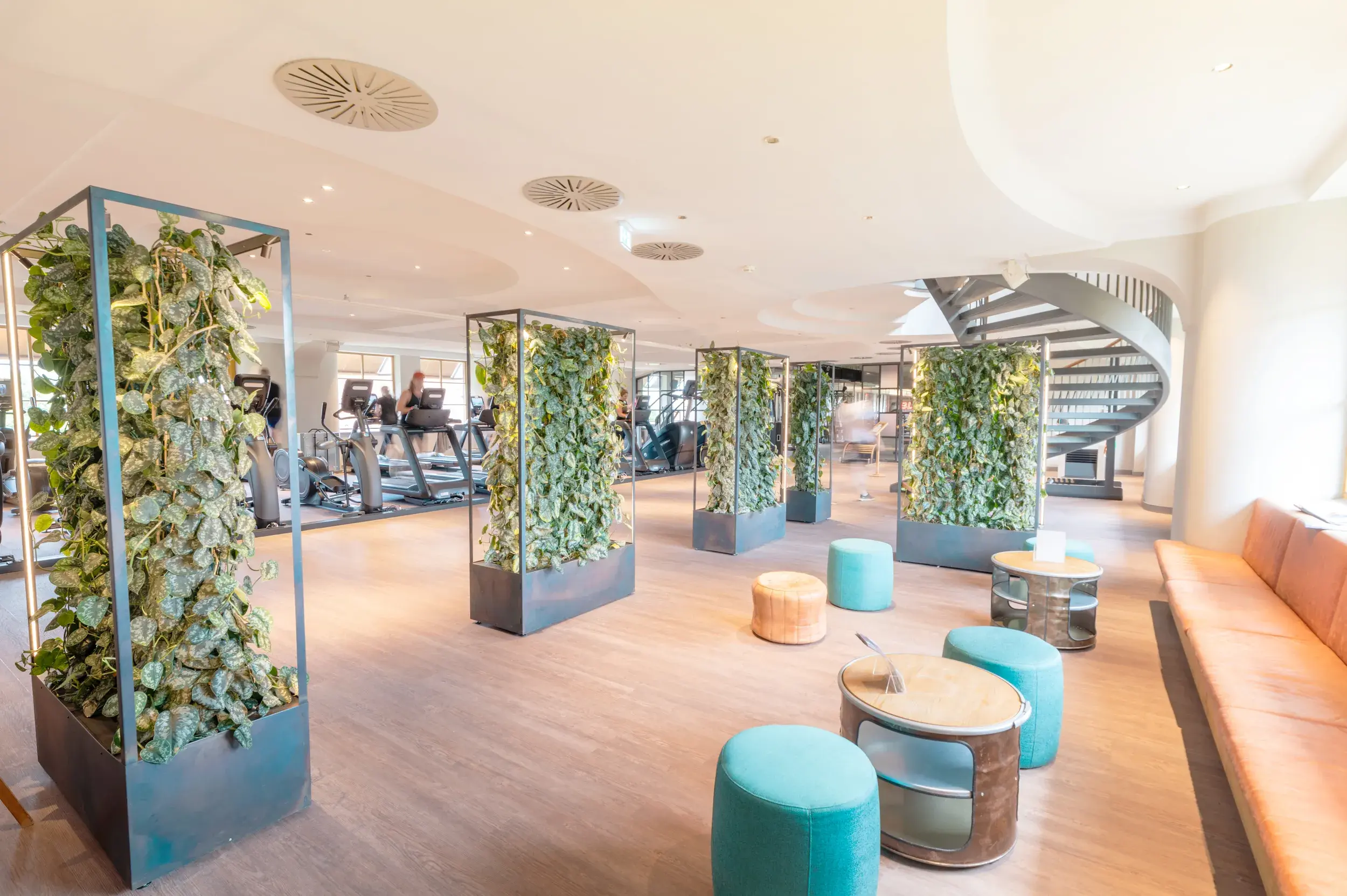 Der Clubroom bei David Lloyd Meridian