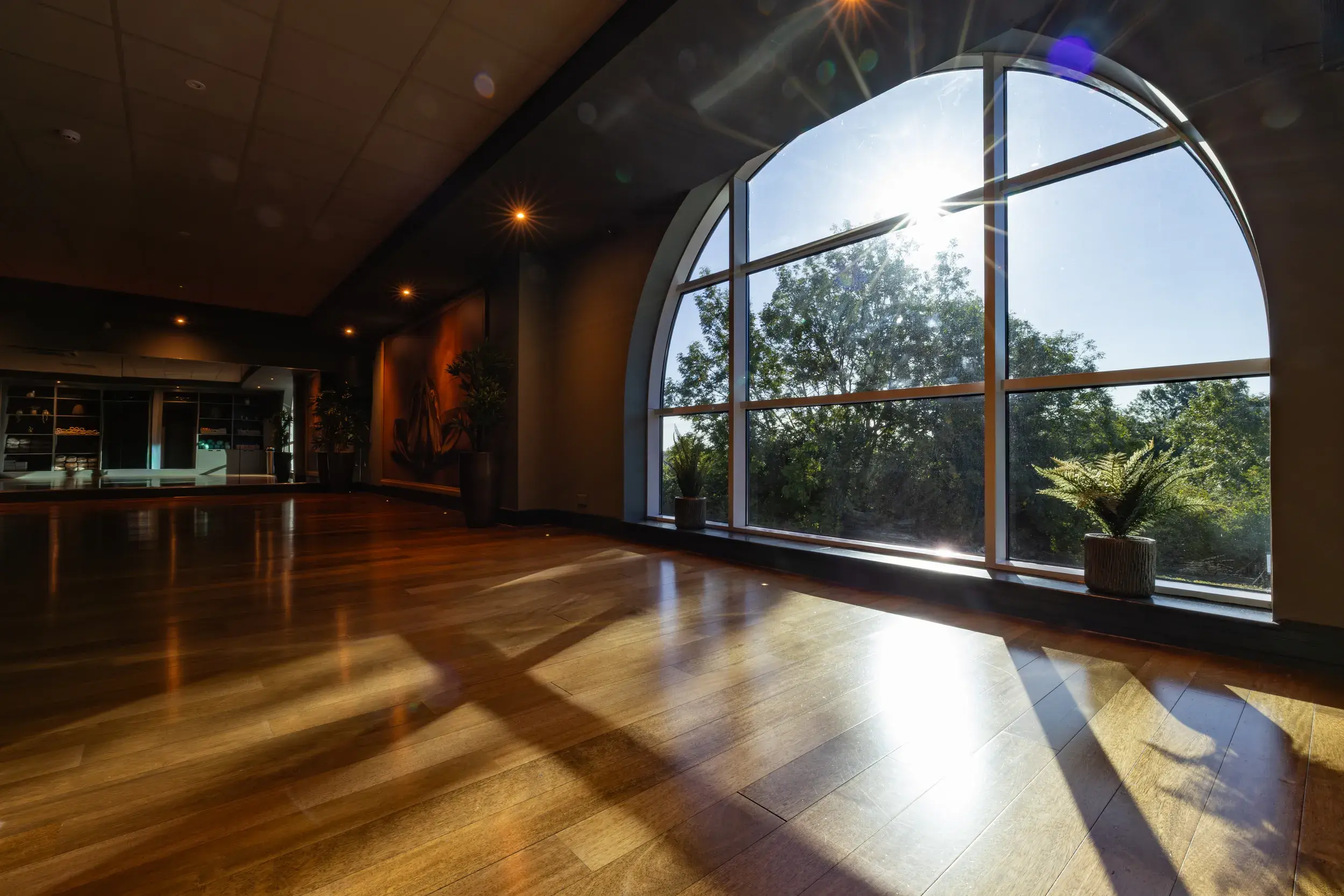 Group exercise studio