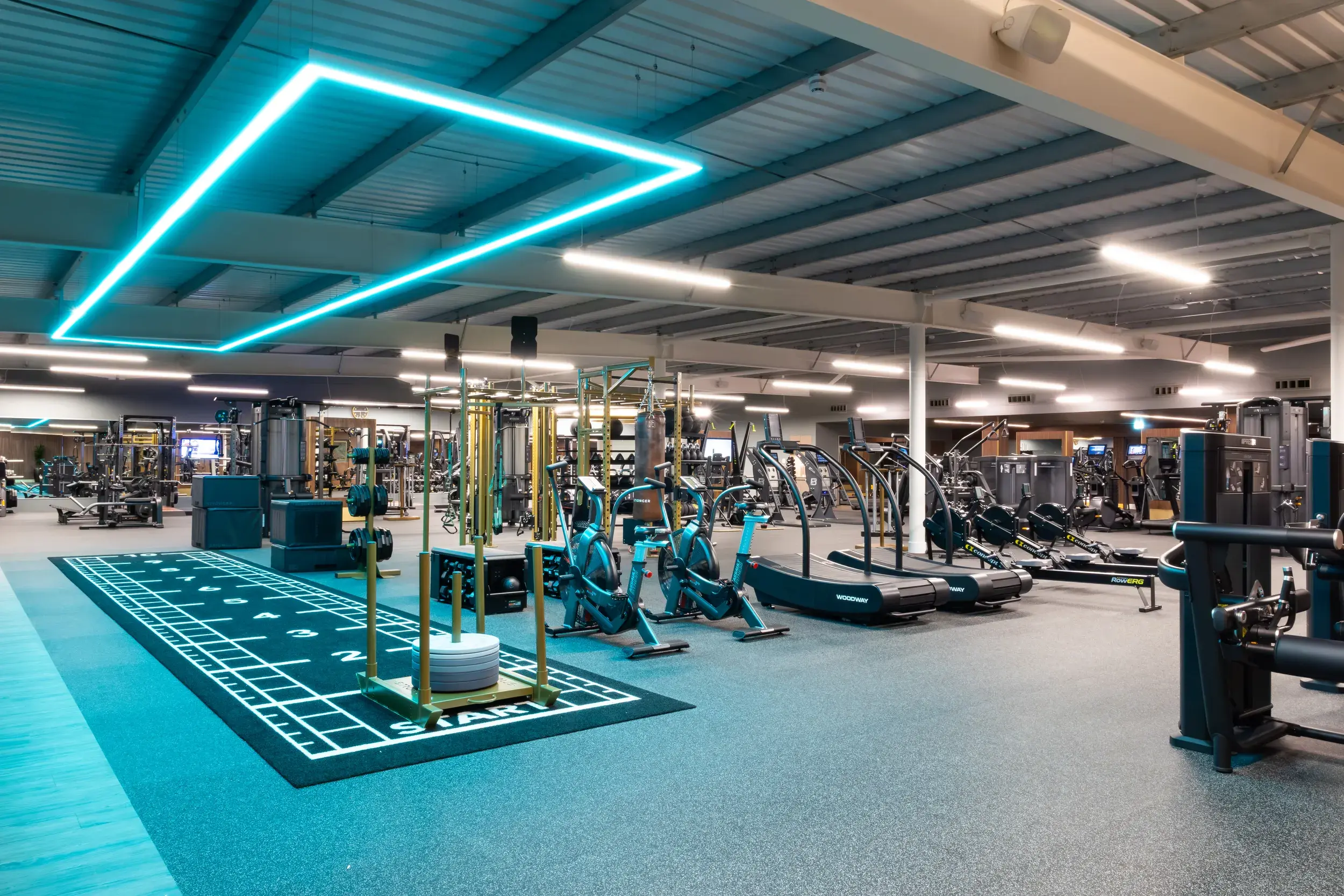 Gym floor in Leicester