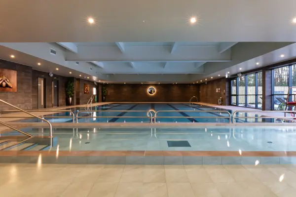 The swimming pool at David Lloyd Bury St Edmunds