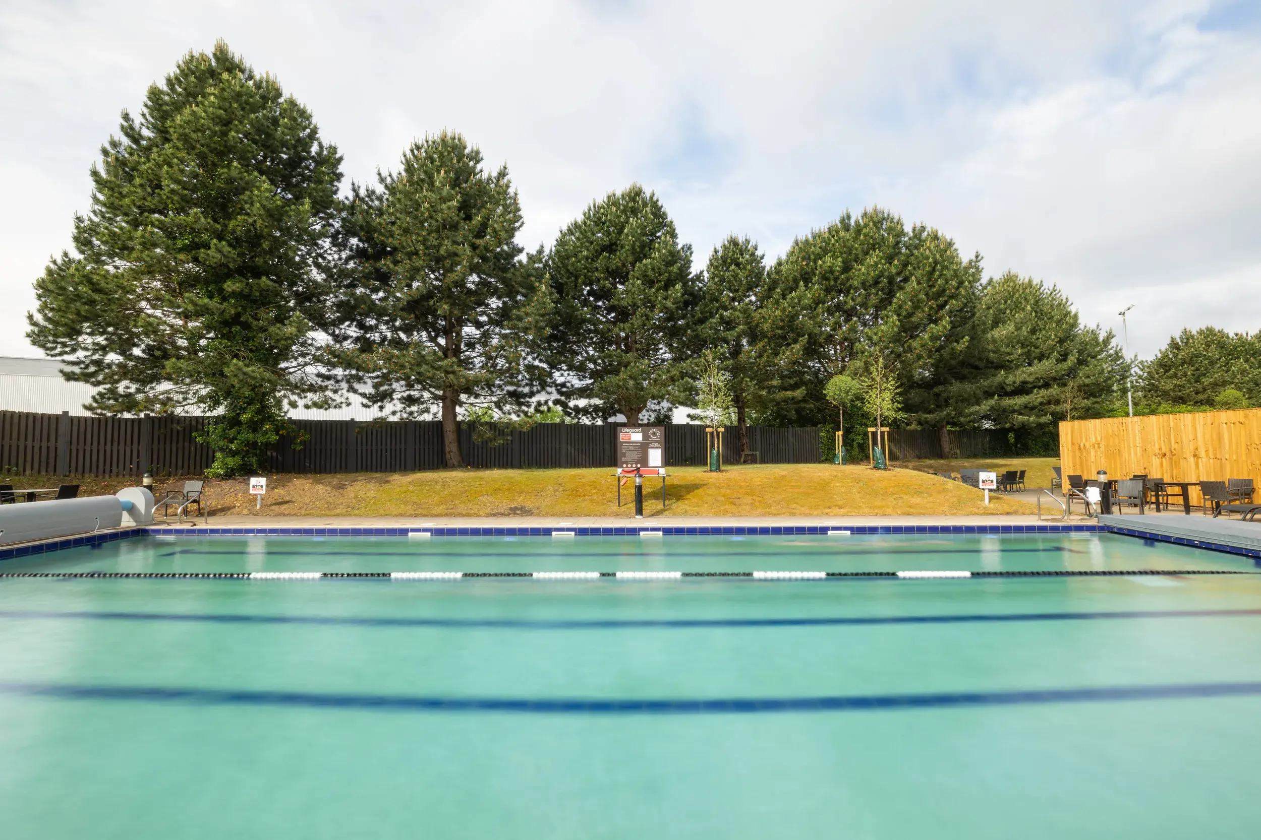 Outdoor Swimming pool at David Lloyd Speke